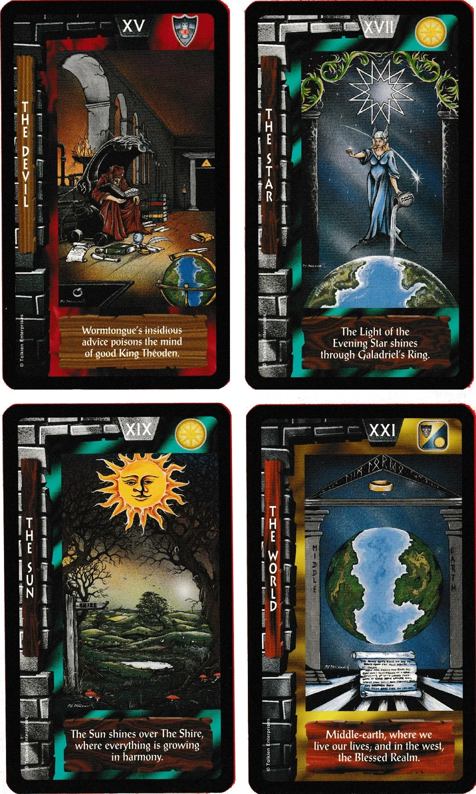 Lord of the Rings Tarot / Таро "Властелин Колец" - миниатюра 3