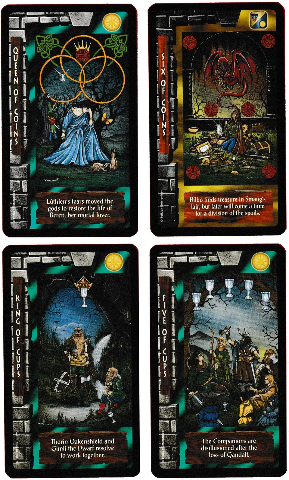 Lord of the Rings Tarot / Таро "Властелин Колец" - миниатюра 4