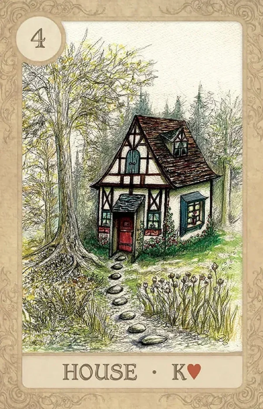 Fairy Tale Lenormand / Оракул Ленорман Сказочный - миниатюра 4