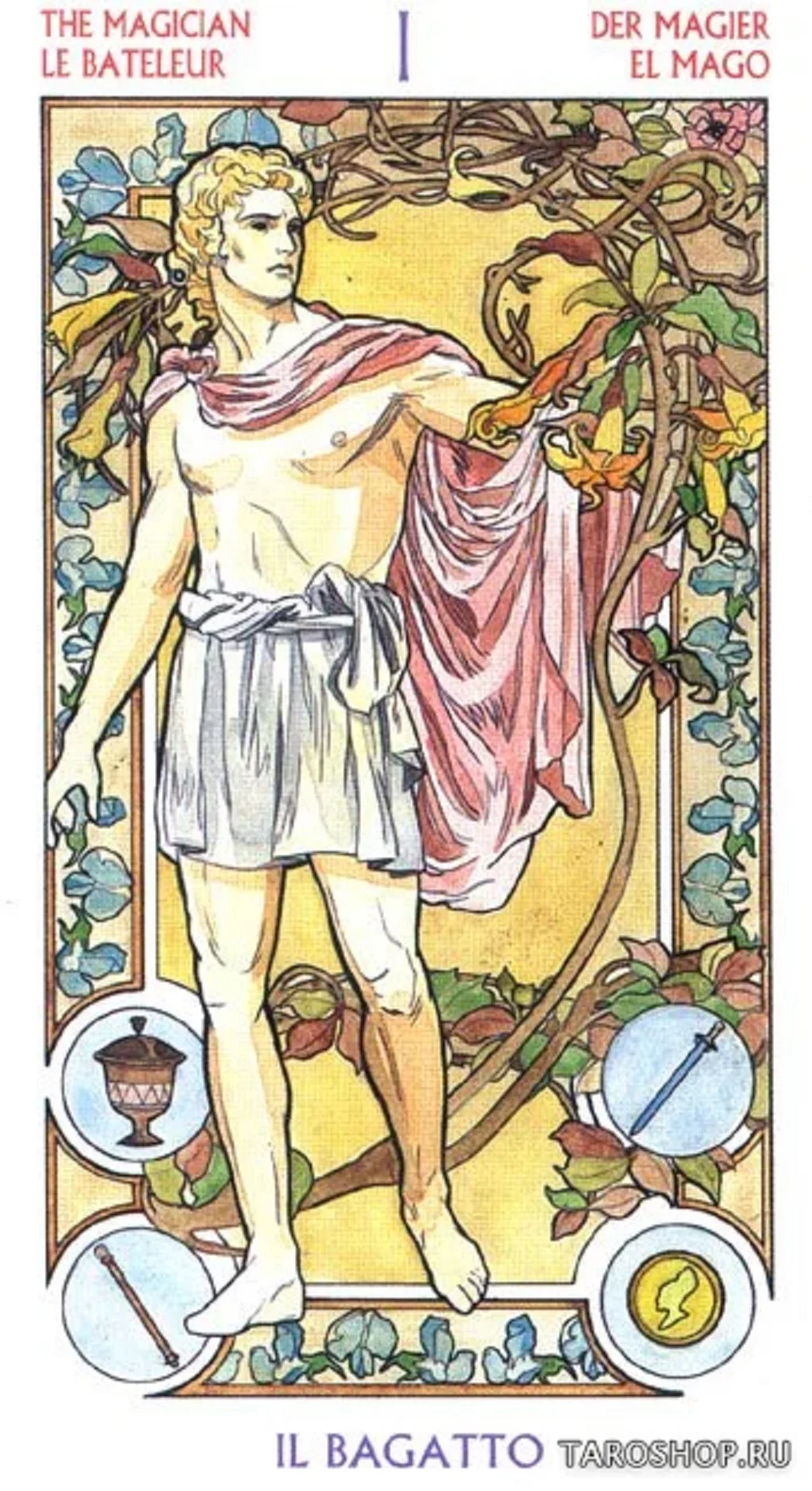 Art Nouveau Tarot ( Таро Арт-Нуво ), Grand trumps ( Старшие Арканы ) - миниатюра 3