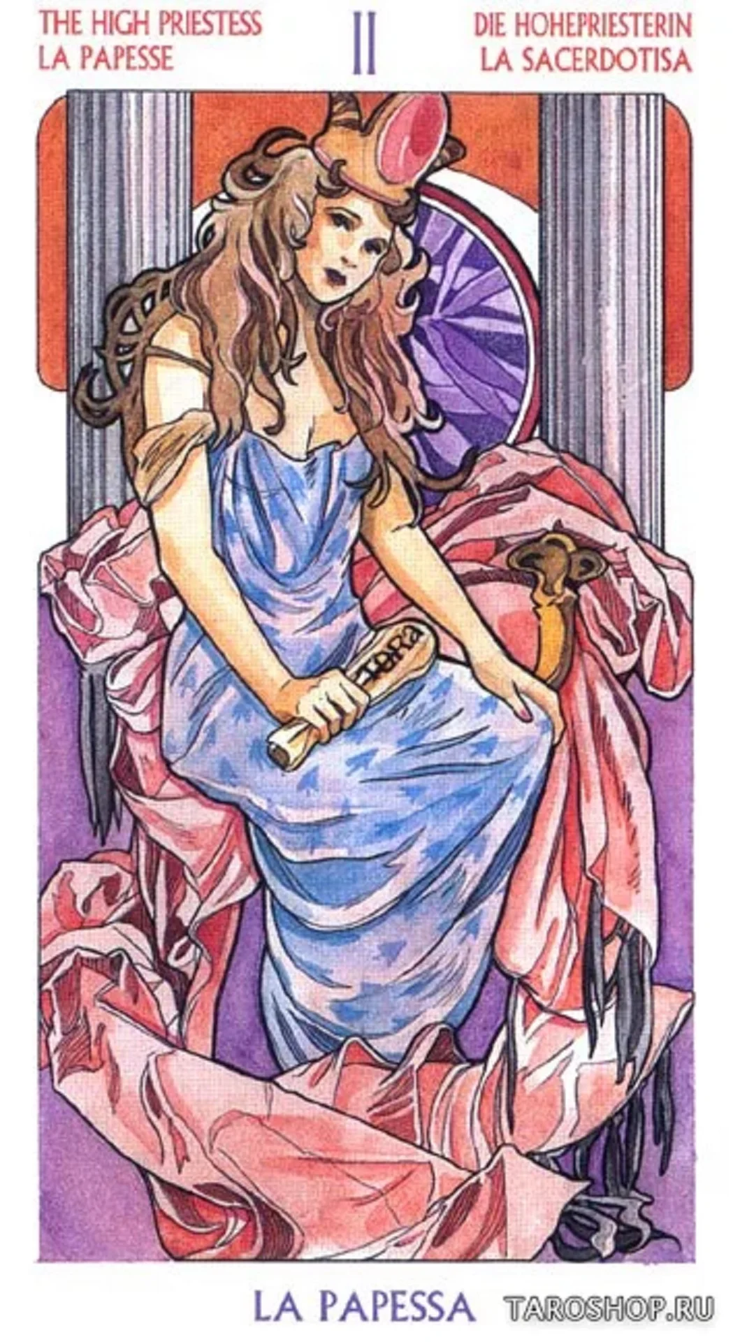 Art Nouveau Tarot ( Таро Арт-Нуво ), Grand trumps ( Старшие Арканы ) - миниатюра 4