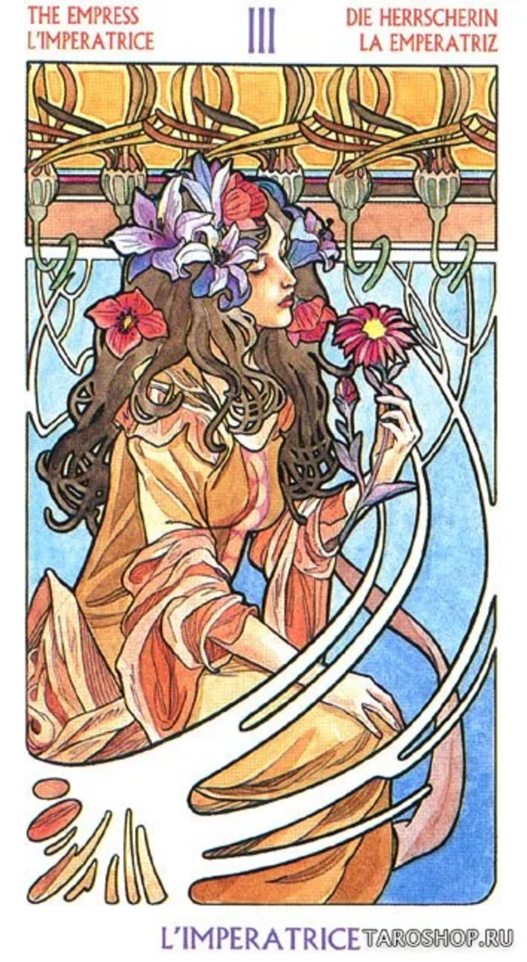 Art Nouveau Tarot ( Таро Арт-Нуво ), Grand trumps ( Старшие Арканы ) - миниатюра 5