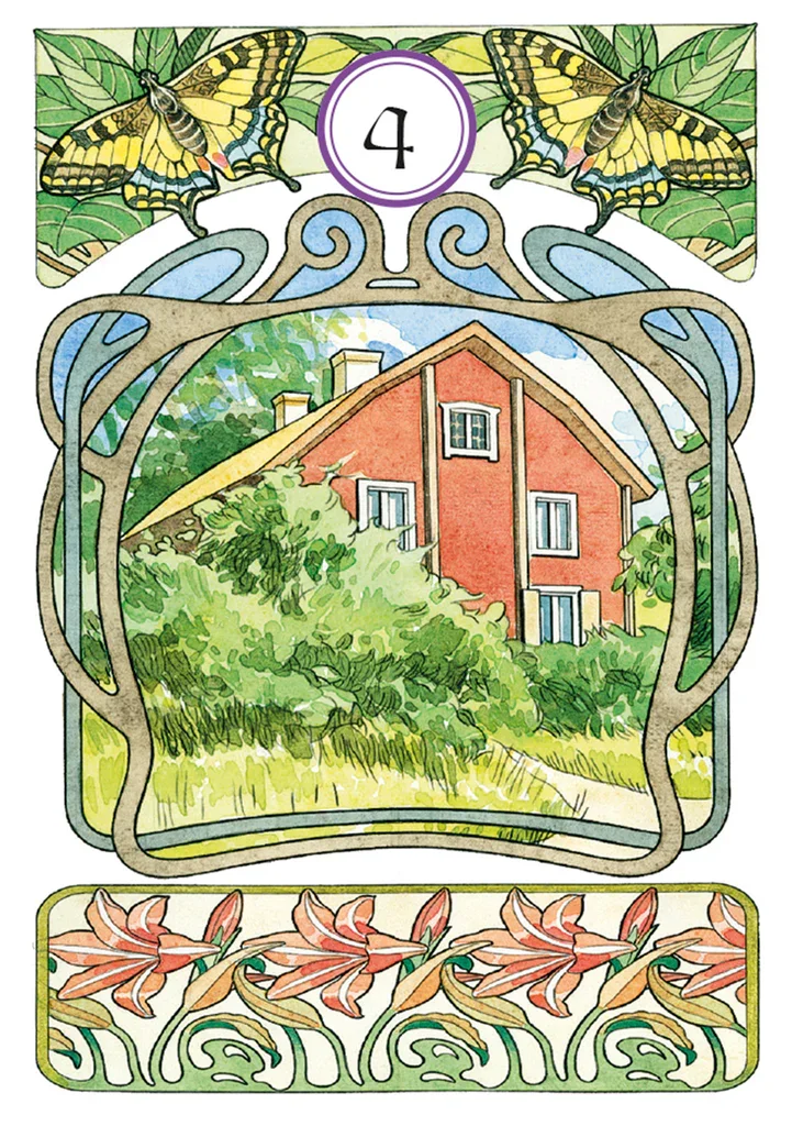 Оракул Арт Нуво (Ленорман) / Oracle Art Nouveau - миниатюра 3