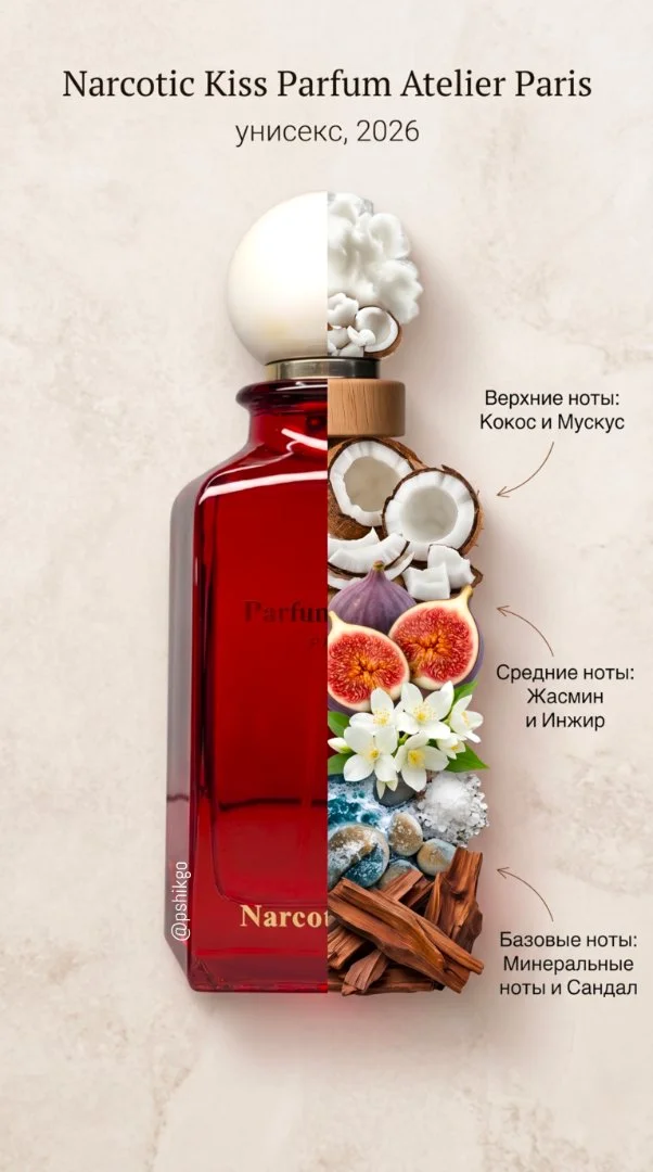 Narcotic kiss Parfum Atelier - миниатюра 3