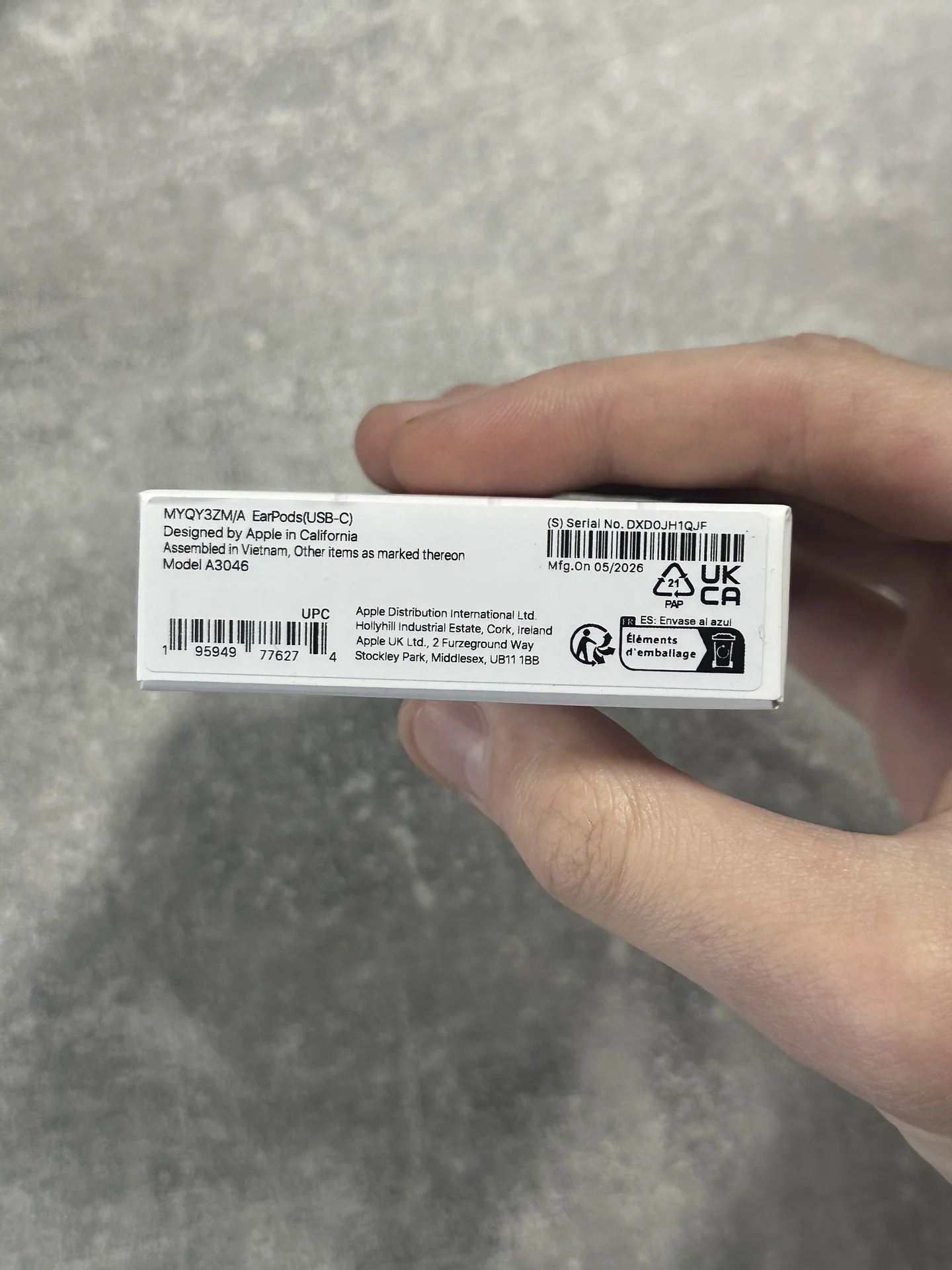Наушники Apple EarPods USB-C (Новые, Запечатанные) - миниатюра 4