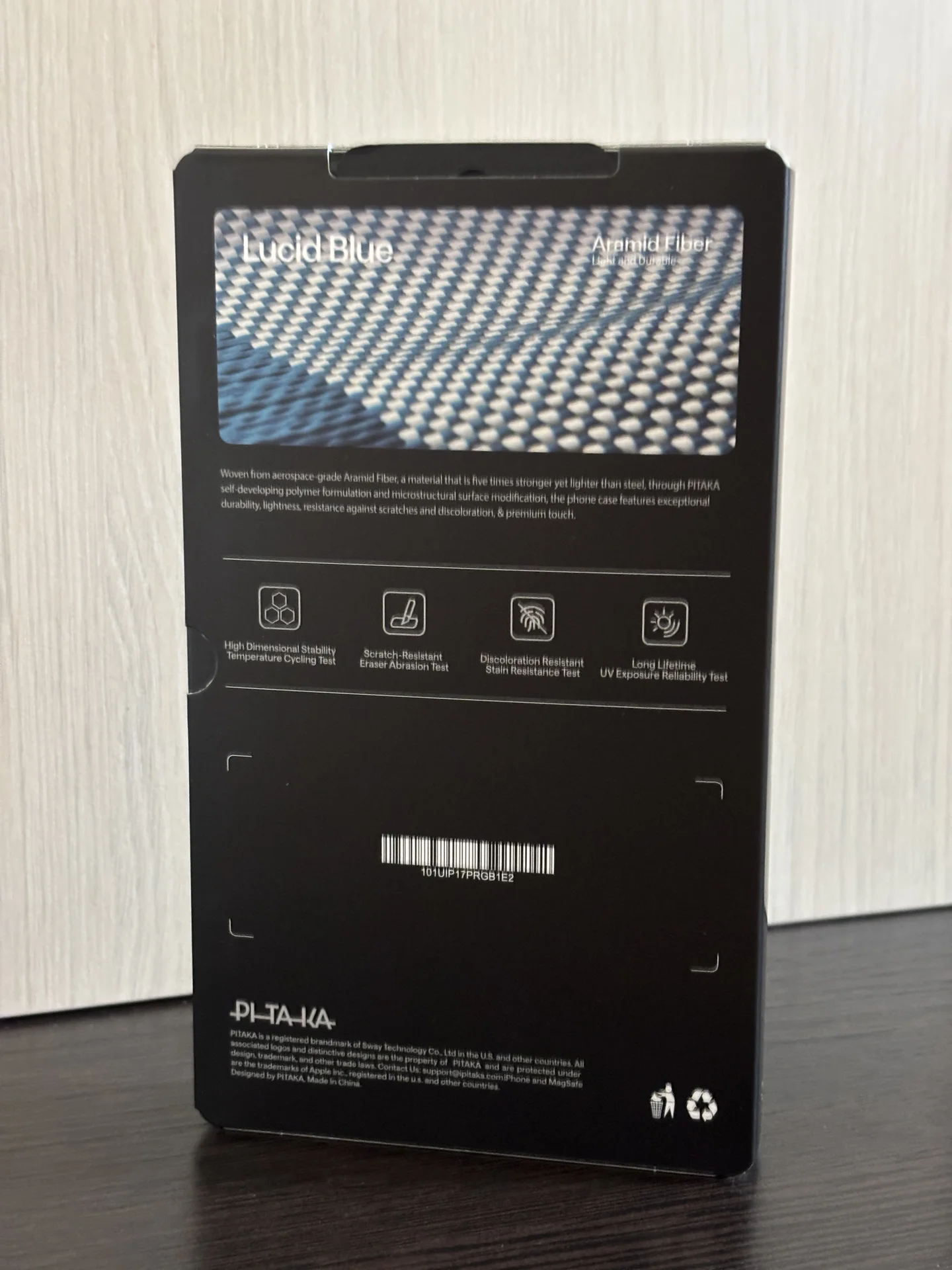 Чехол Pitaka для iPhone 17 Pro Lucid Blue - миниатюра 2