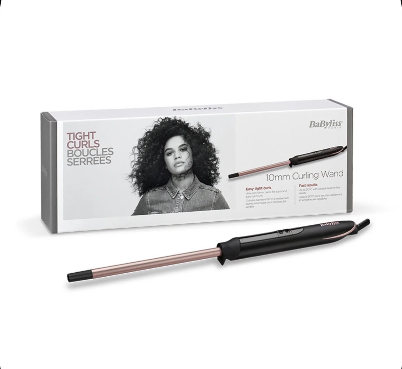 Стайлер, плойка для завивки волос BABYLISS C449E - миниатюра 2