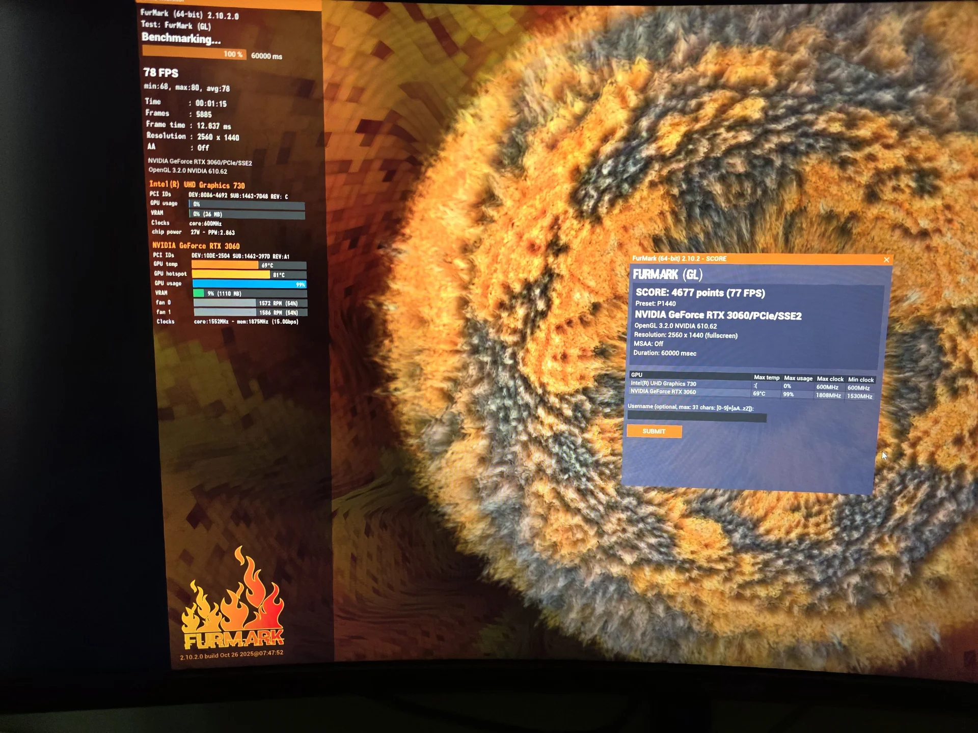 RTX 3060 Ventus 2x 12gb (MSI) - миниатюра 3