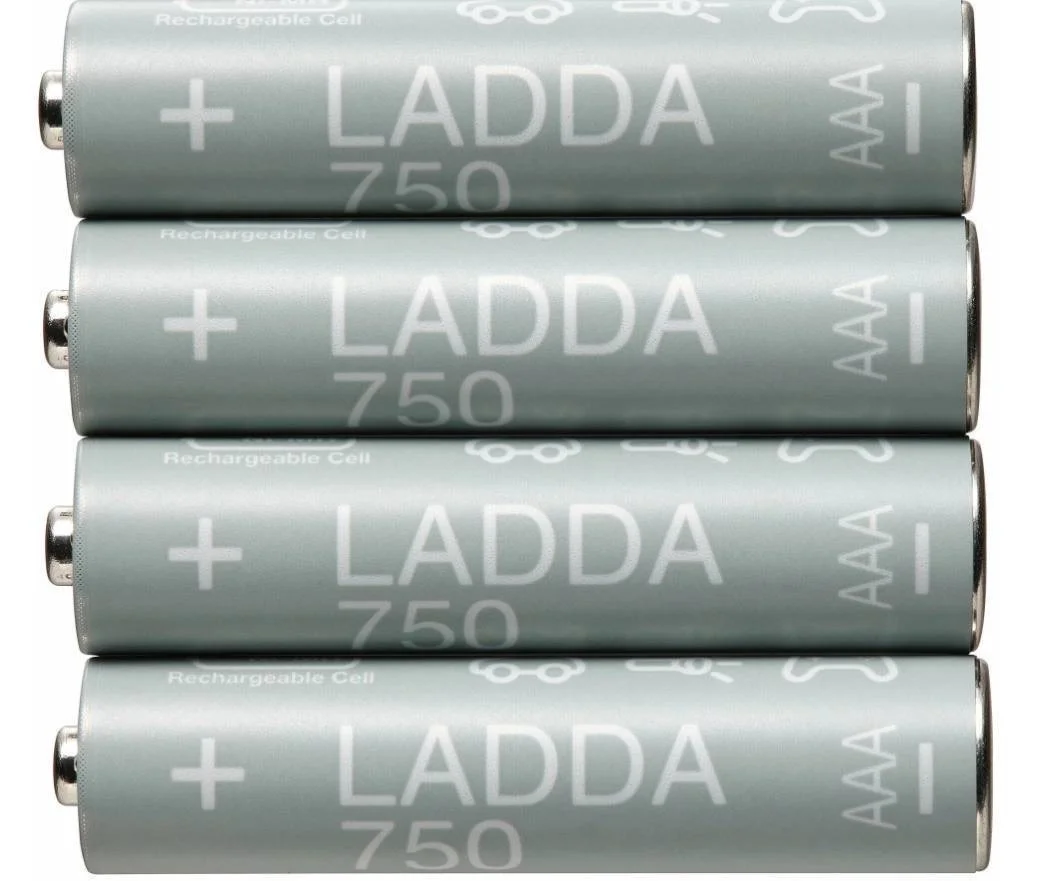 Аккумулятор икеа ладда Ladda HRO3 ааа - миниатюра 4
