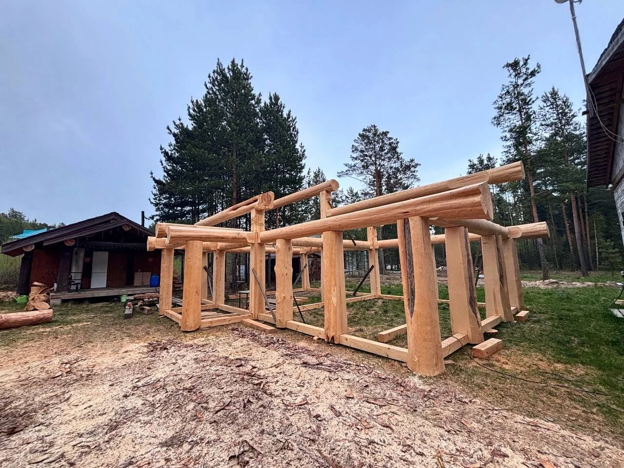 Готовый домокомплект 12х9 Post and Beam с монтажом - миниатюра 2