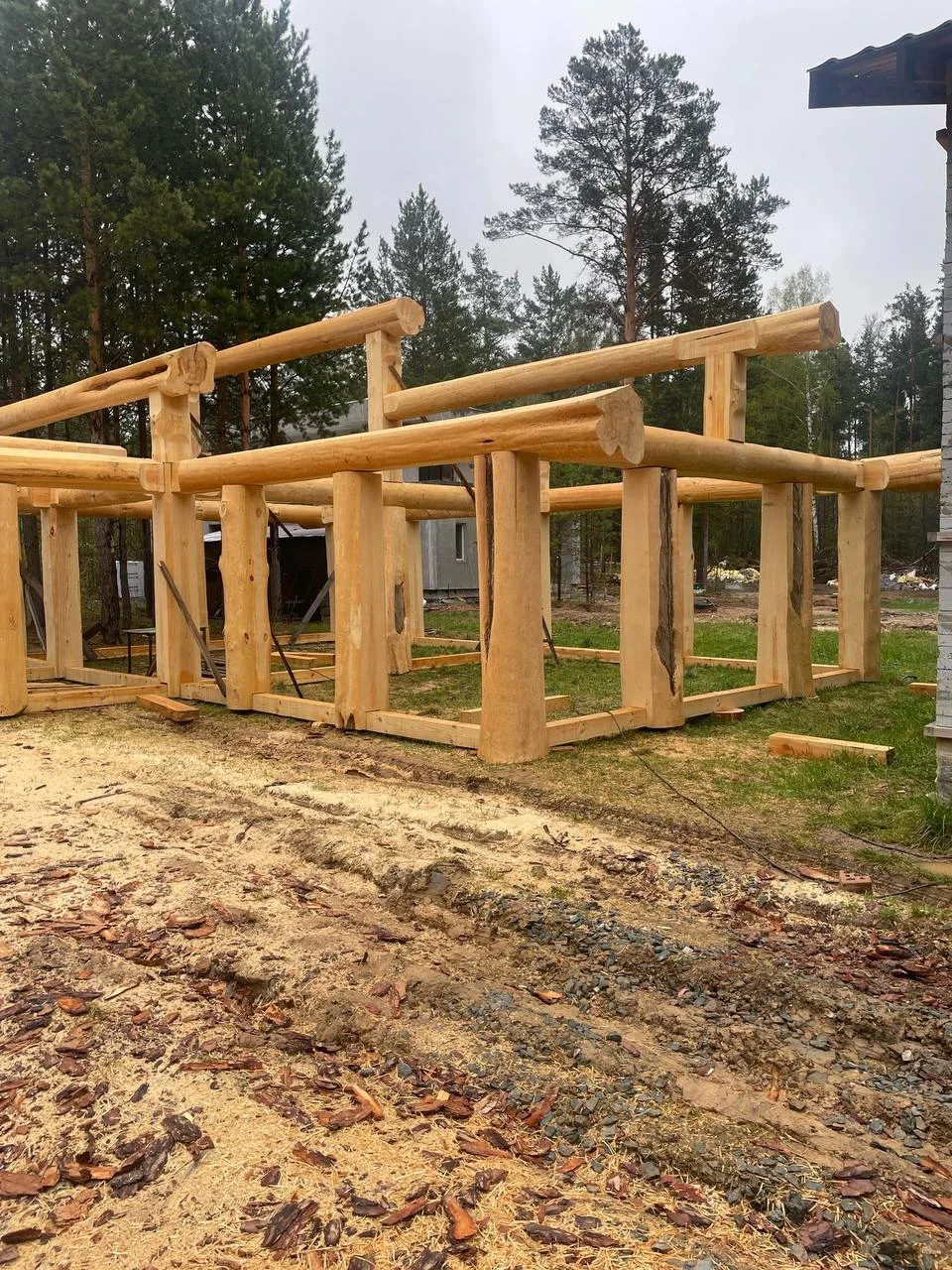 Готовый домокомплект 12х9 Post and Beam с монтажом - миниатюра 3