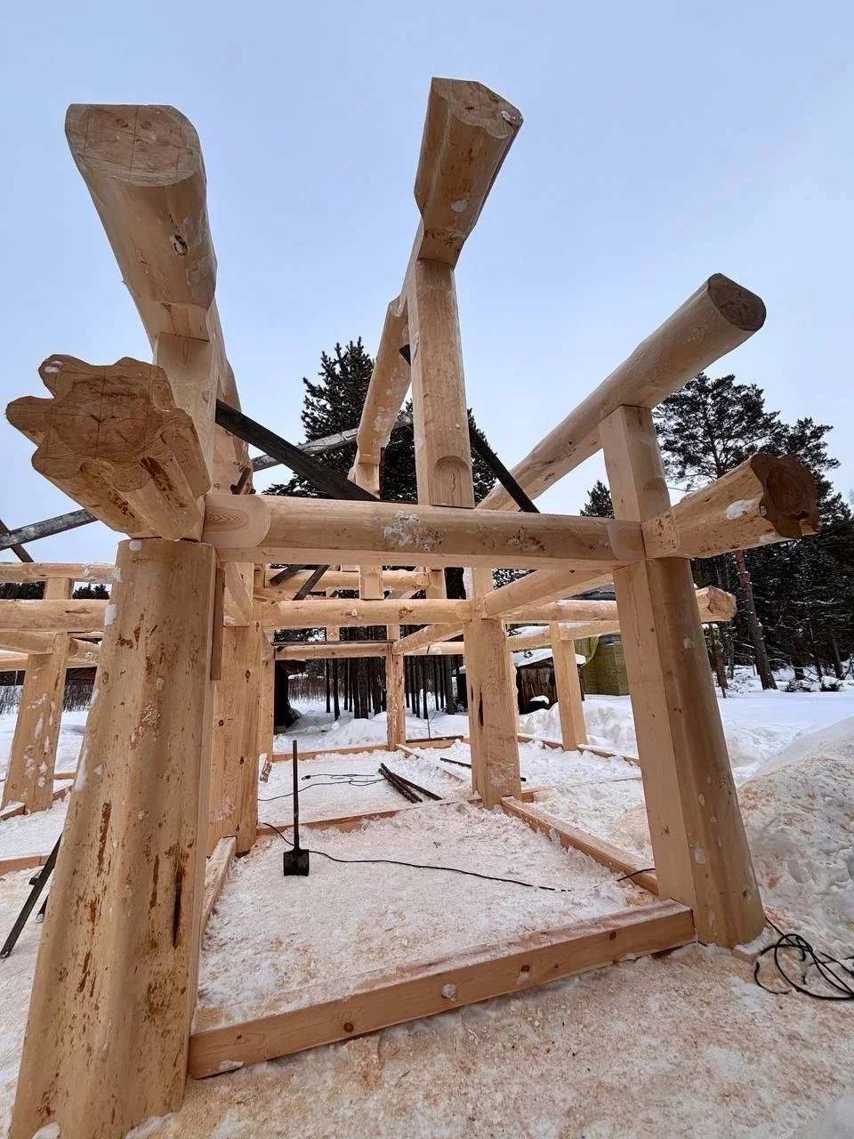 Готовый домокомплект 12х9 Post and Beam с монтажом - миниатюра 4