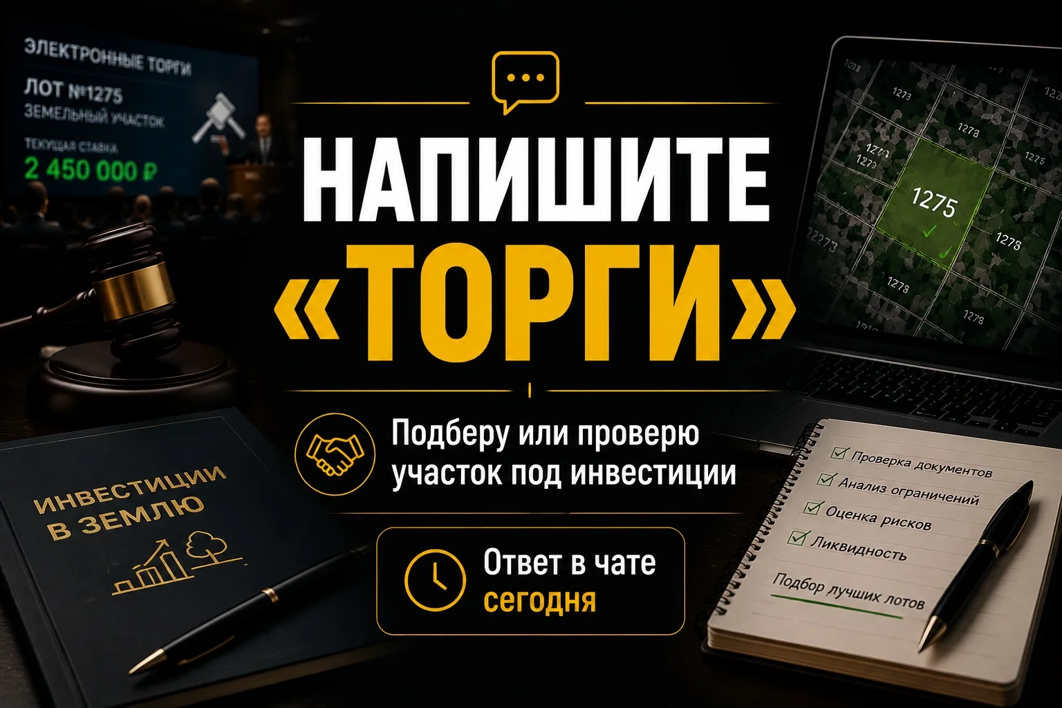 Подбор участка на торгах - миниатюра 5