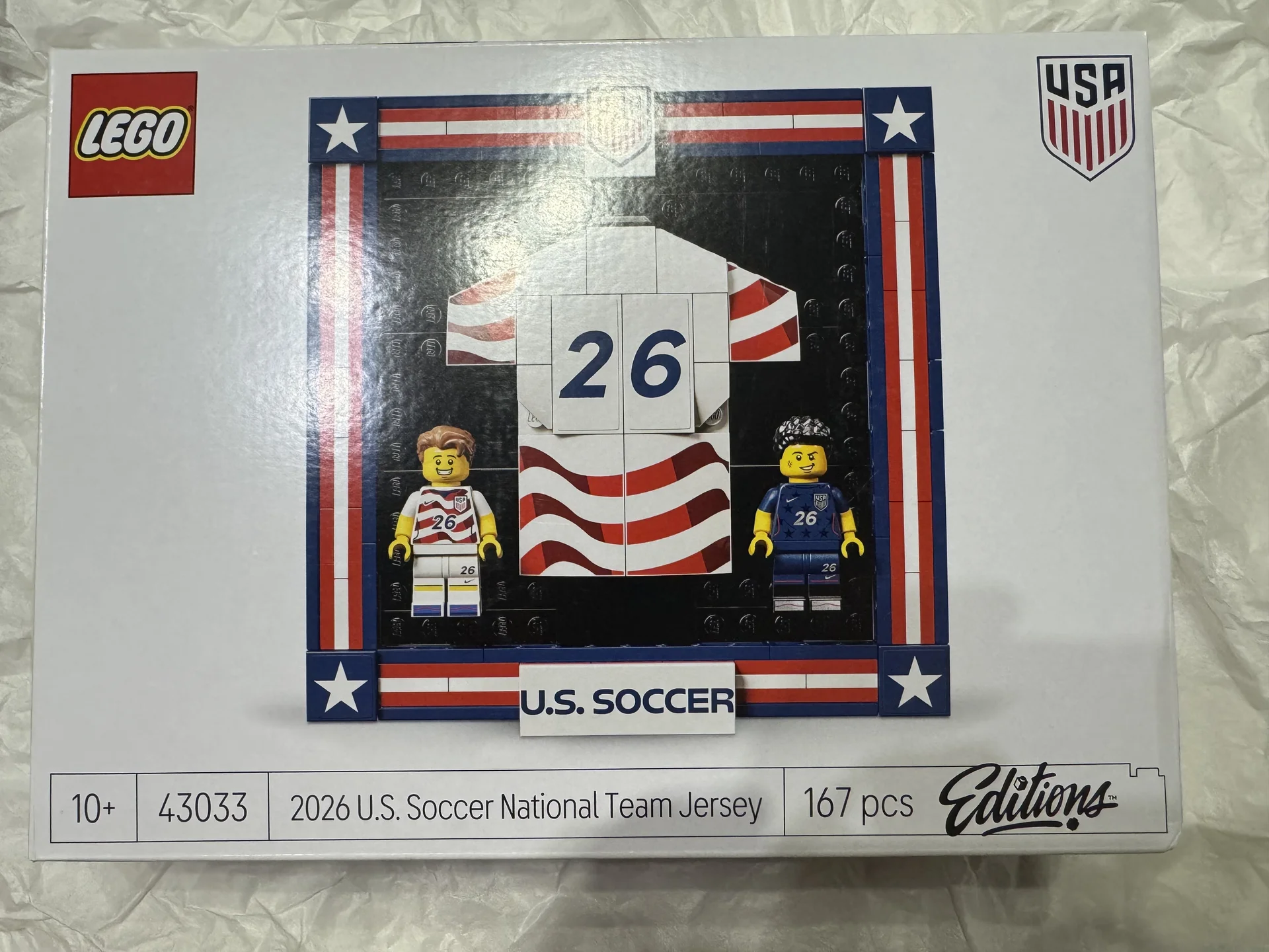 LEGO 43033 USA FIFA National Team - изображение 1
