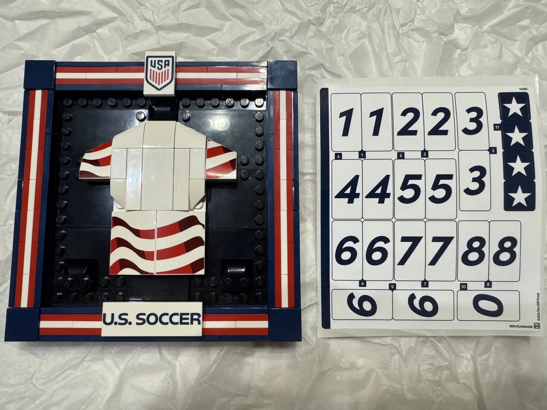 LEGO 43033 USA FIFA National Team - миниатюра 2