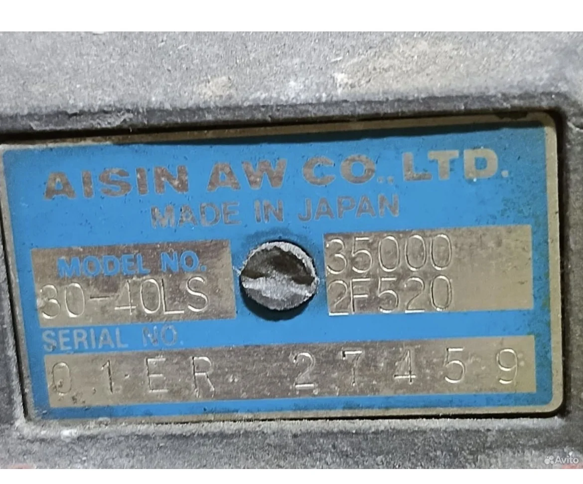 АКПП 3 RZ Toyota Asian model 30-40LS - миниатюра 2