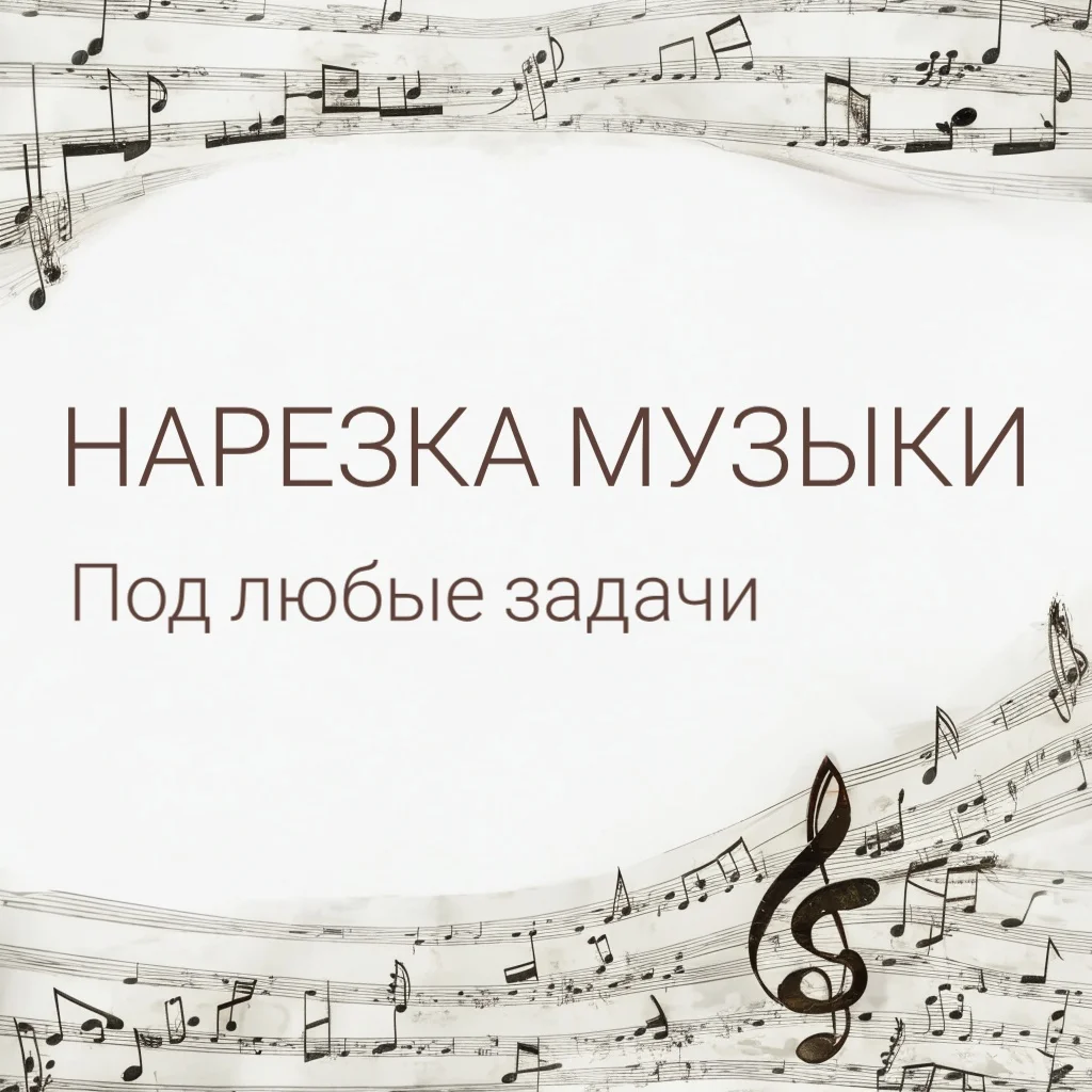 Компоновка, нарезка музыки - изображение 1