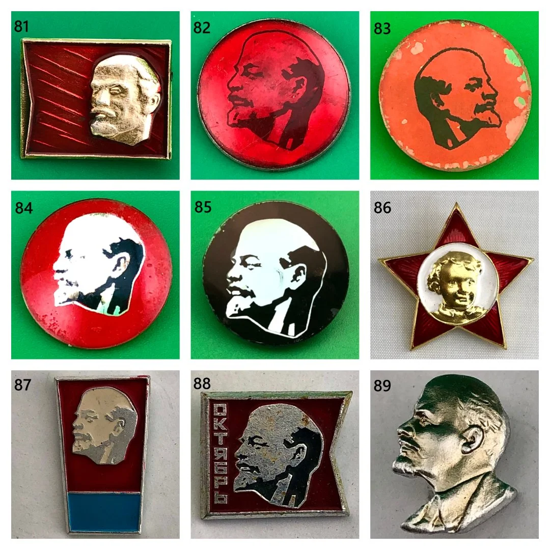 значки СССР Ленин - миниатюра 10
