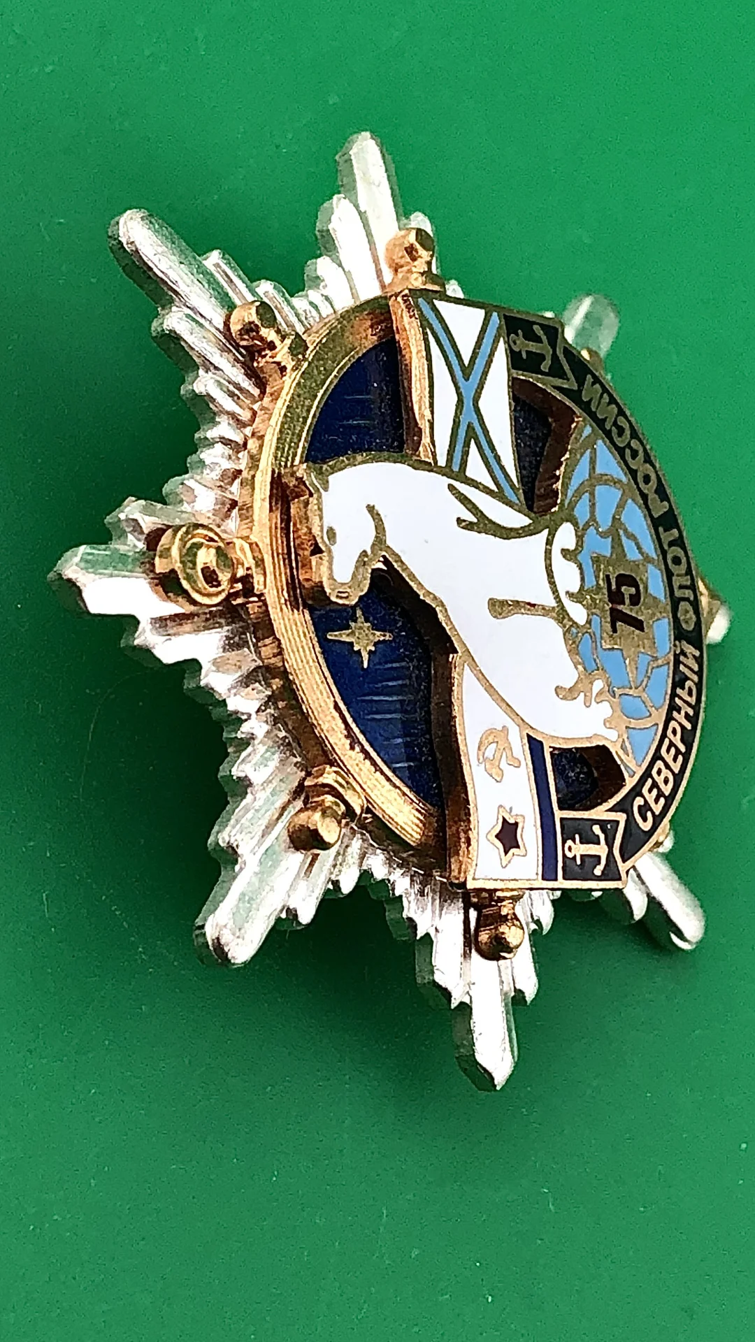 знак ВМФ.Северный флот России.сложно составной - миниатюра 2