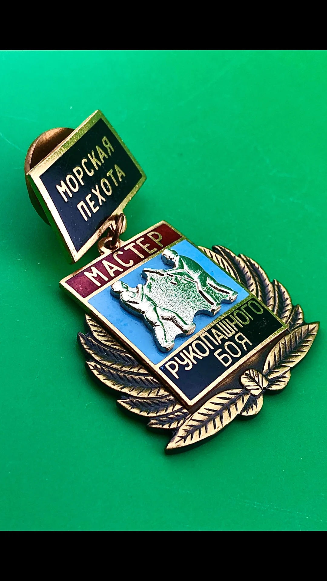 Знак Морская пехота.Мастер рукопашного боя - миниатюра 2