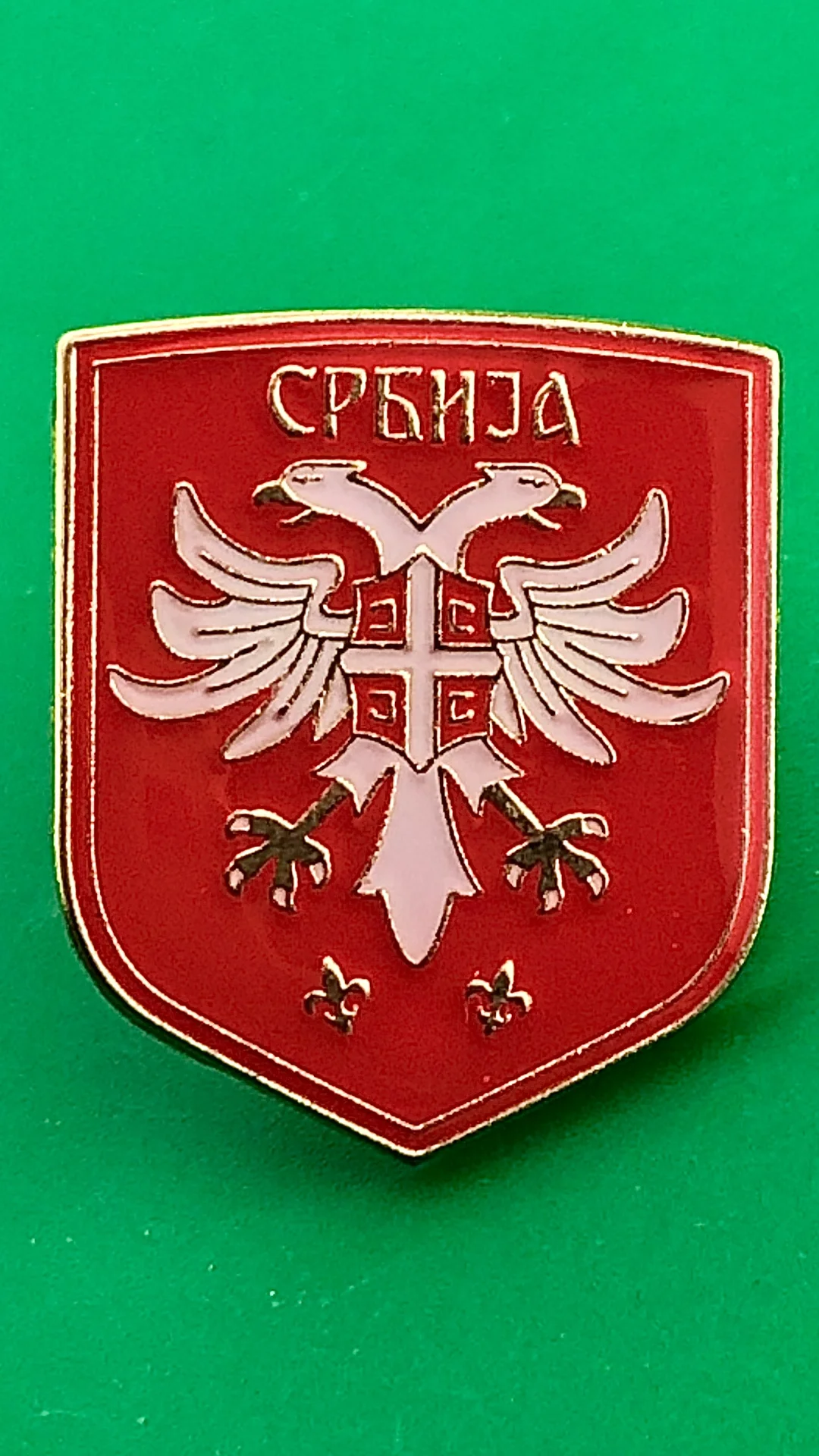 знак Чемпионат мира по Футболу FIFA WORLD CUP QATAR 2022 Сербия - изображение 1