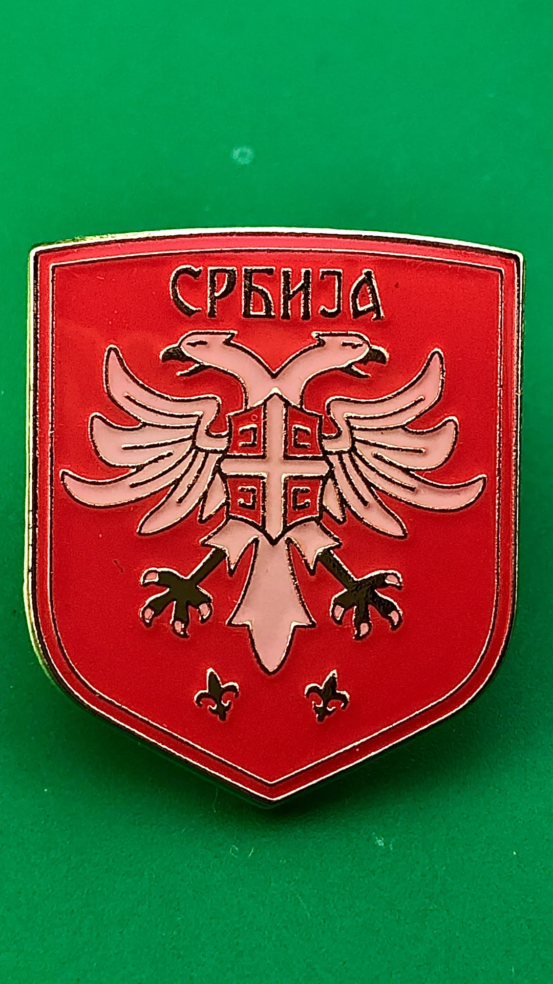 знак Чемпионат Европы по Футболу UEFA EURO ЕВРО 2024 Сербия - изображение 1