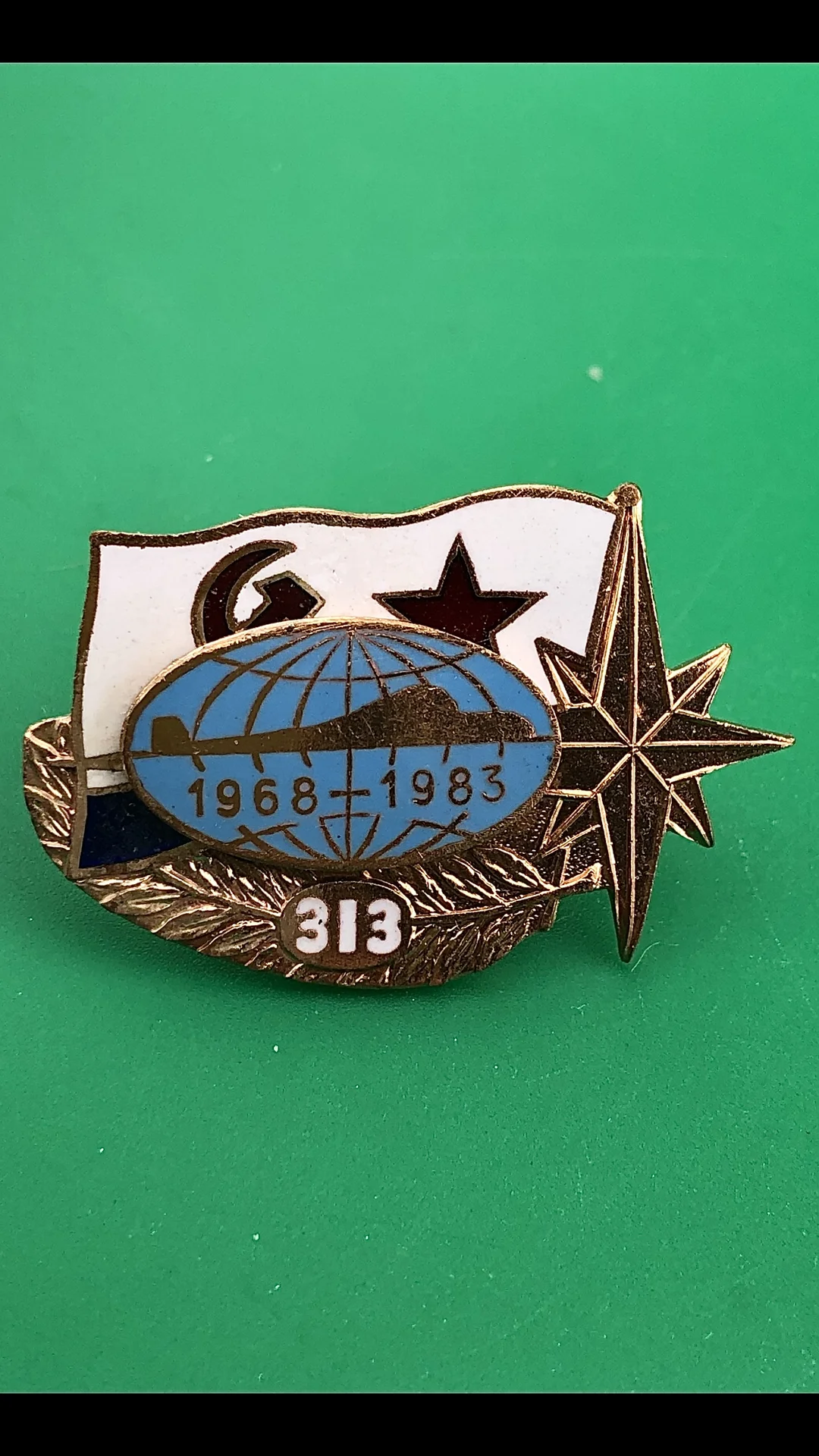 знак ВМФ ПЛ - 313 - изображение 1
