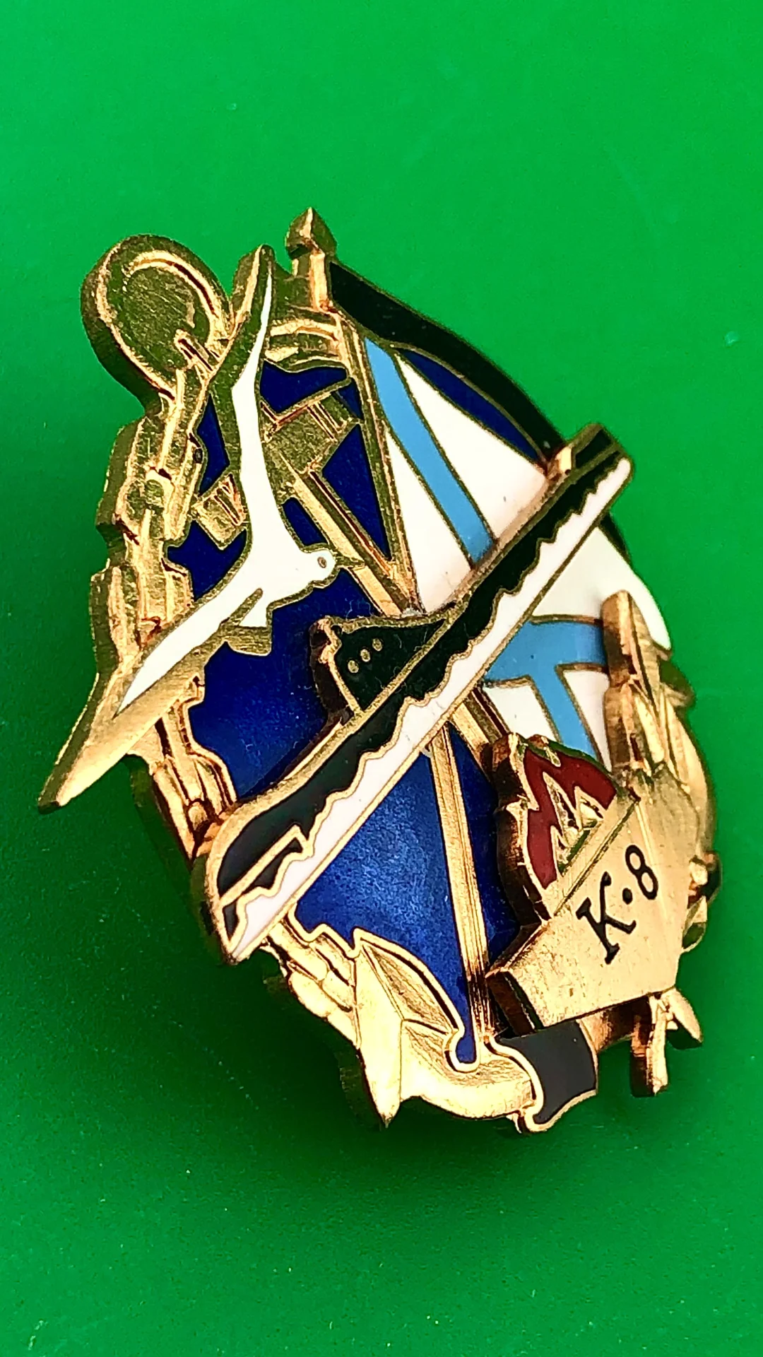 знак ВМФ АПЛ К-8 - миниатюра 2