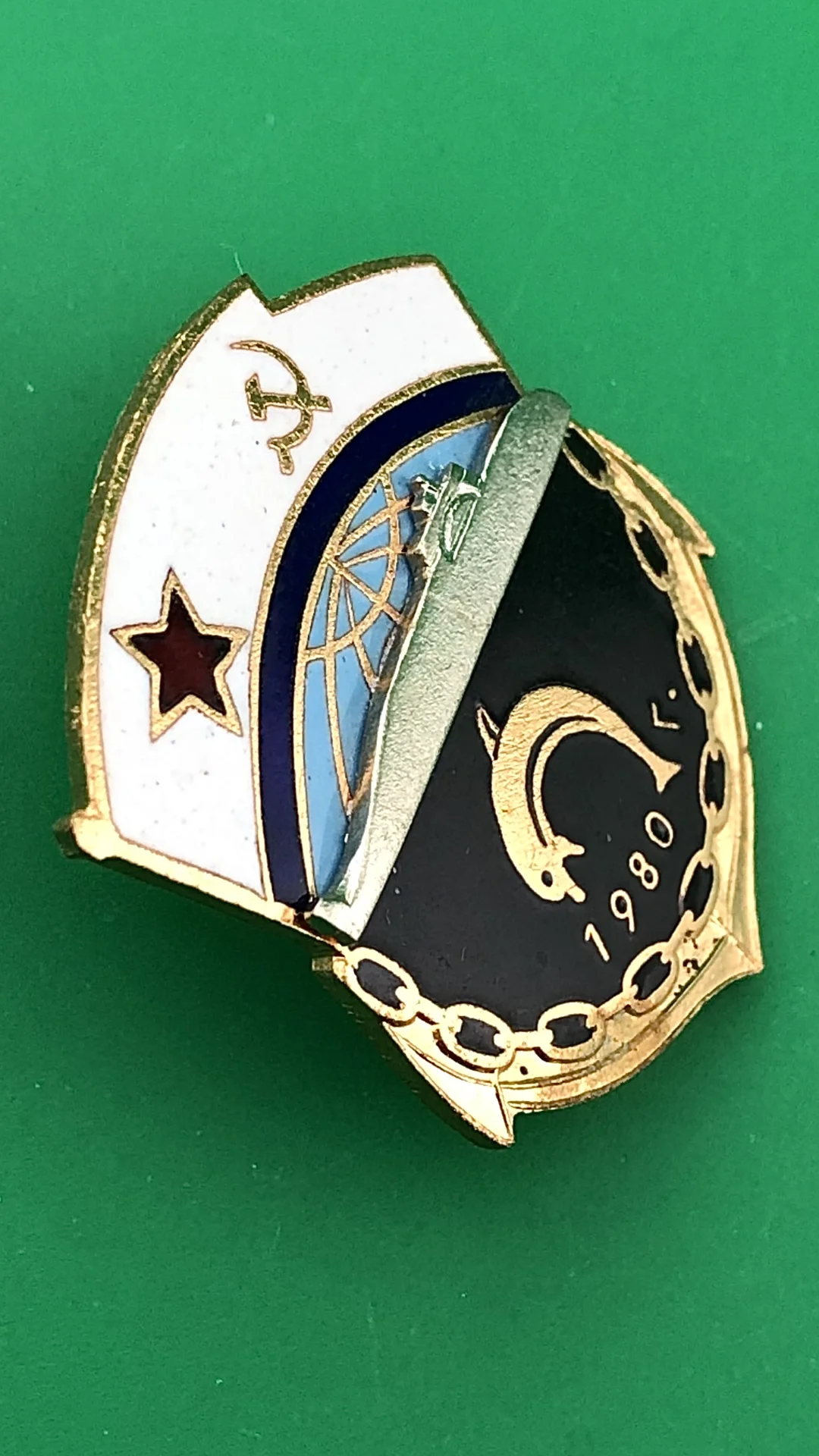 знак ПЛ 1980 спусковой знак - миниатюра 2