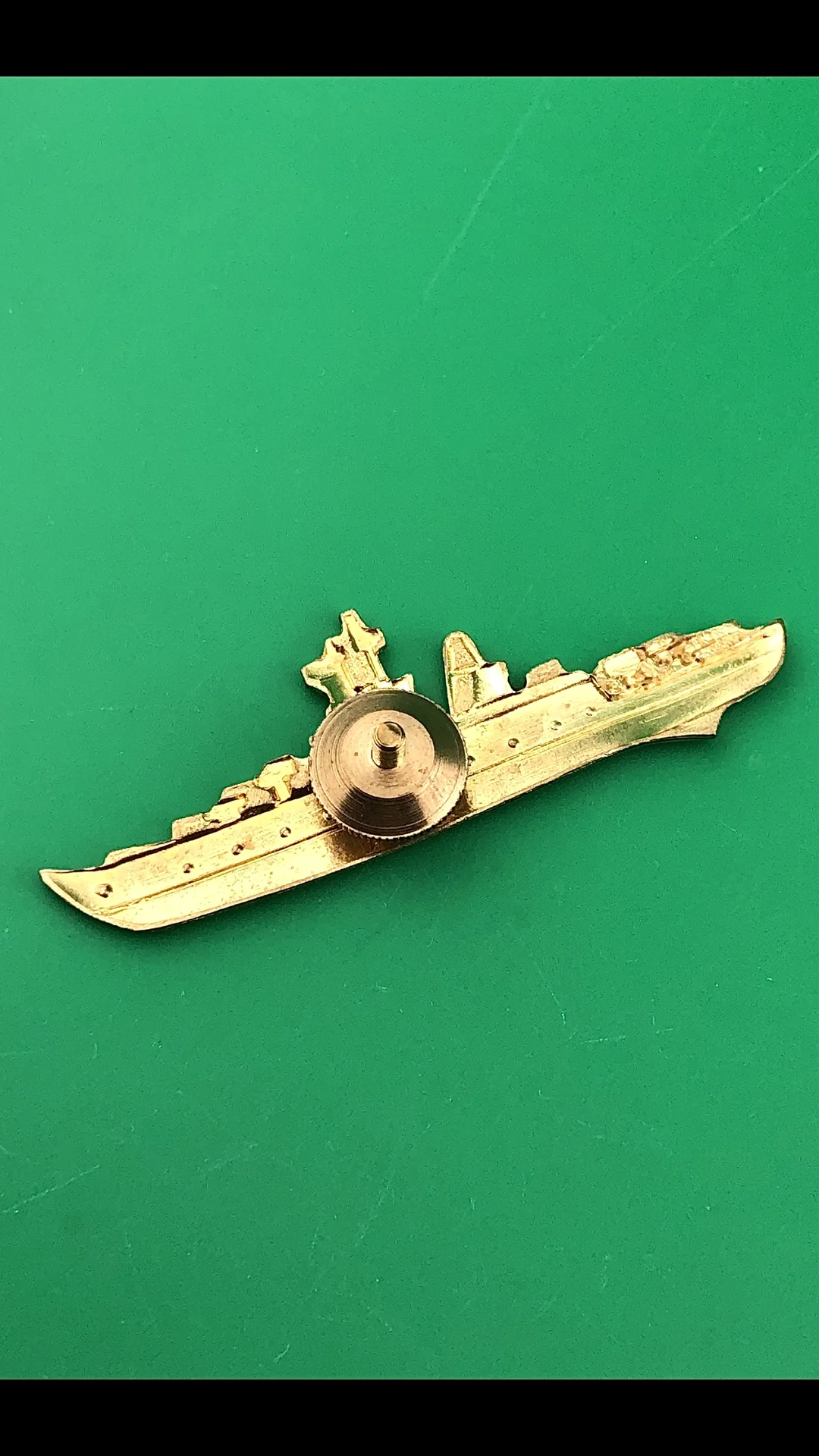 Знак ВМФ Командир ПЛ золото - миниатюра 2