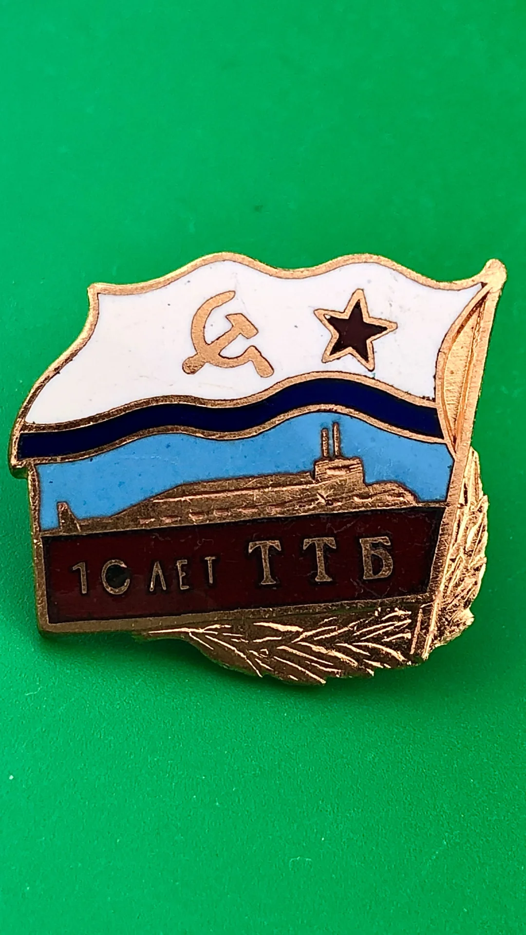 знак 10 лет ТТБ - изображение 1