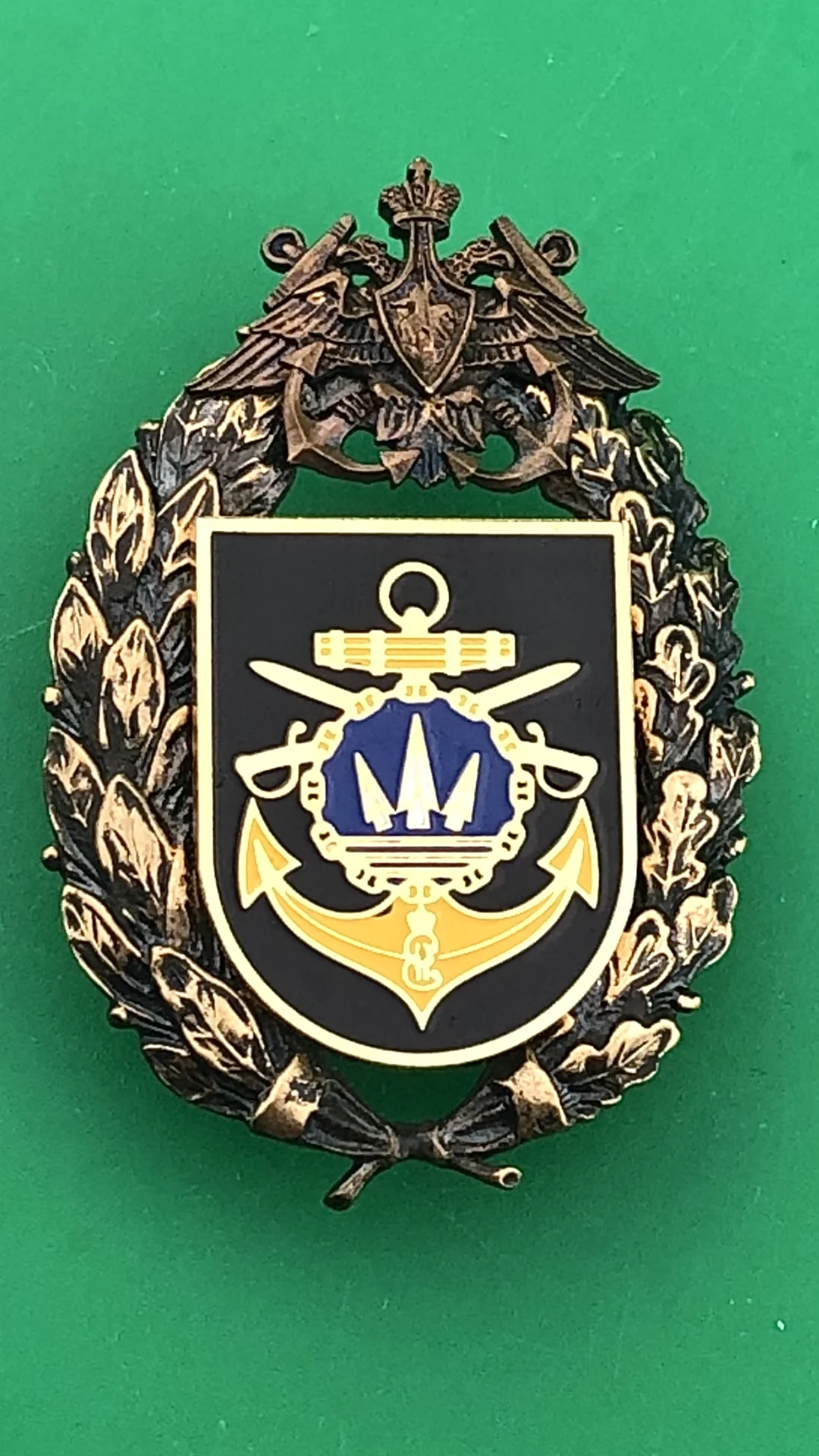 Знак  ВМФ.810 ОБрМП ЧФ. СПЕЦНАЗ