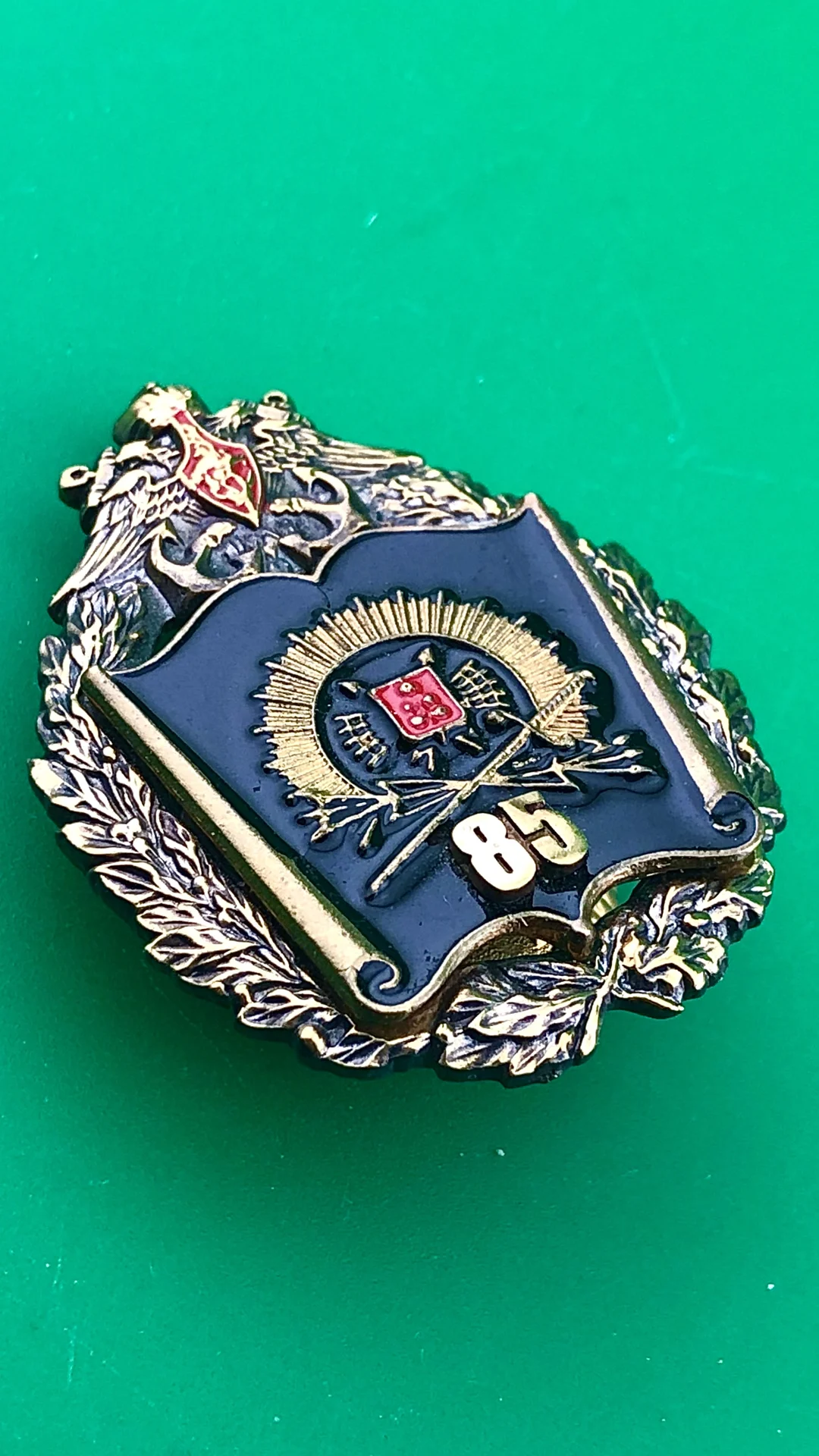 Знак ВВМУРЭ им. А.С. Попова второй тип - миниатюра 2