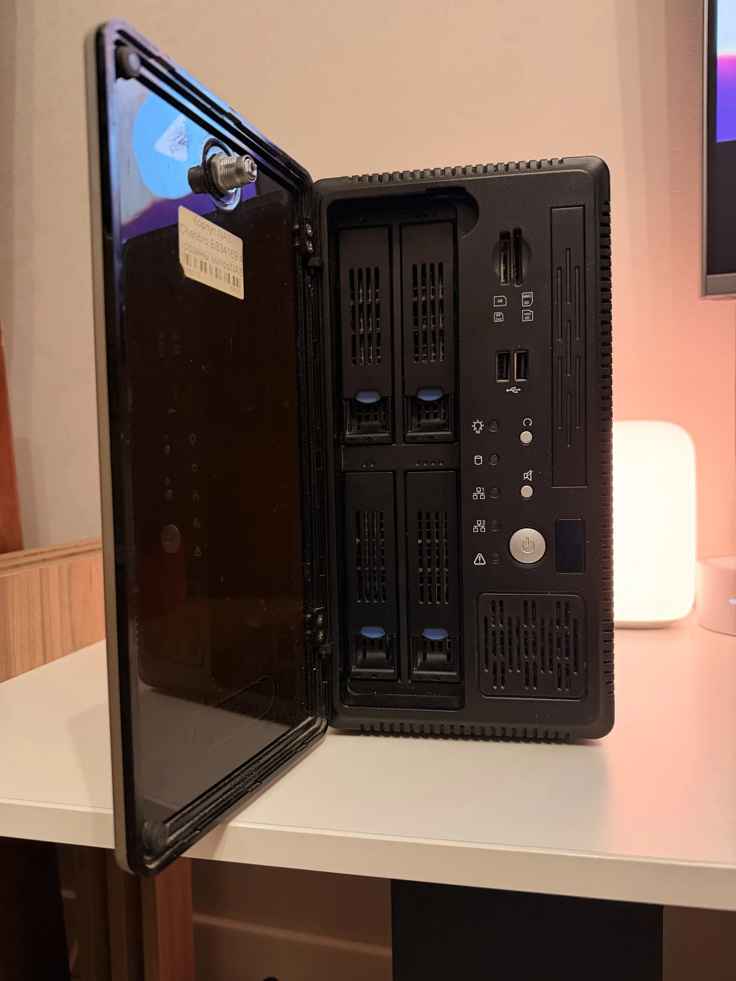 Мини-сервер / NAS Chenbro ES34169, 16 гб DDR3 - миниатюра 2