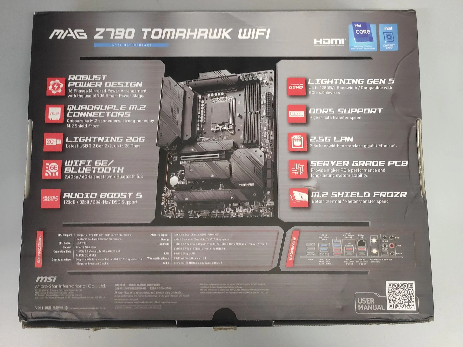 Материнская плата MSI MAG Z790 TOMAHAWK WIFI (LGA1 - миниатюра 3