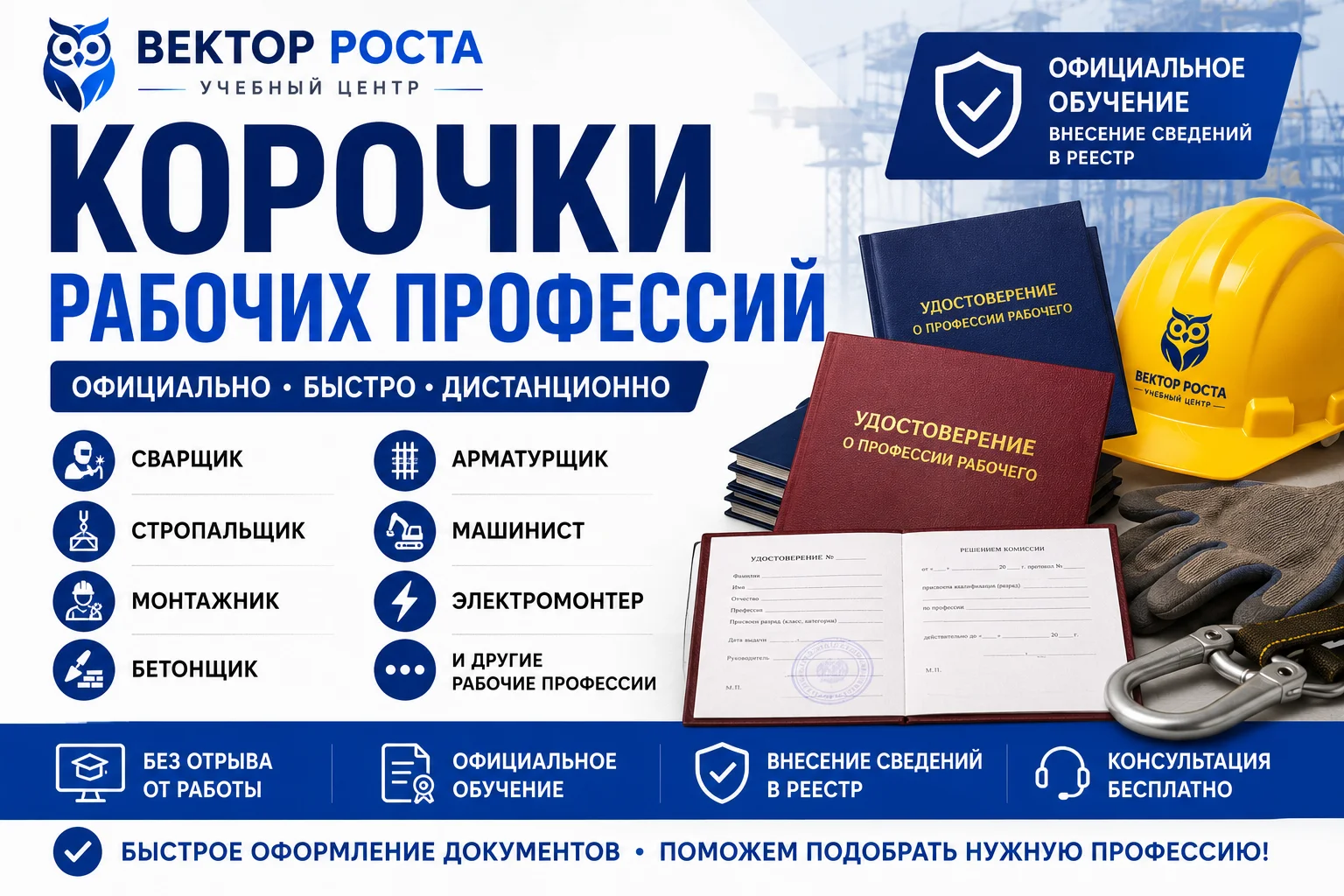 Обучение , рабочие специальности - миниатюра 2