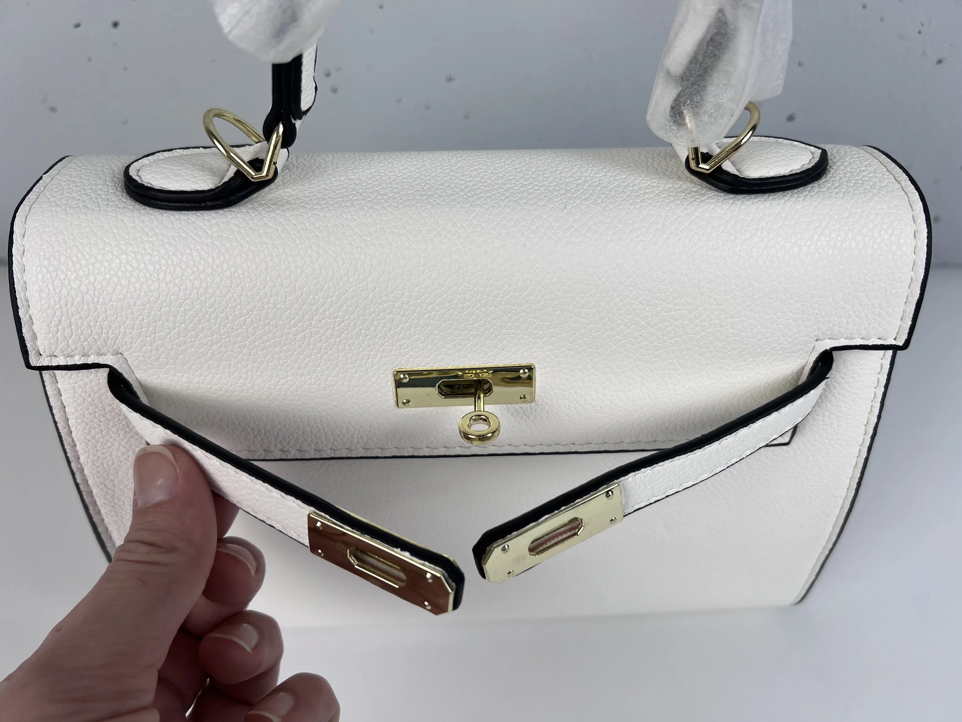 Сумка женская новая в стиле Hermes - миниатюра 4