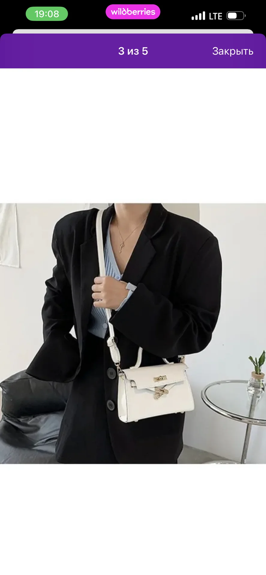 Сумка женская новая в стиле Hermes - миниатюра 10