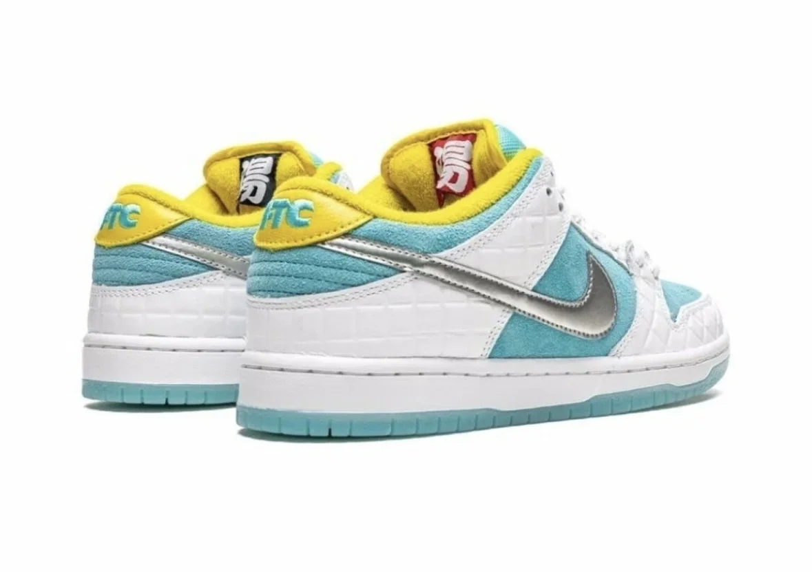 кроссовки FTC x Nike Dunk SB Pro QS Lagoon Pulse - миниатюра 2