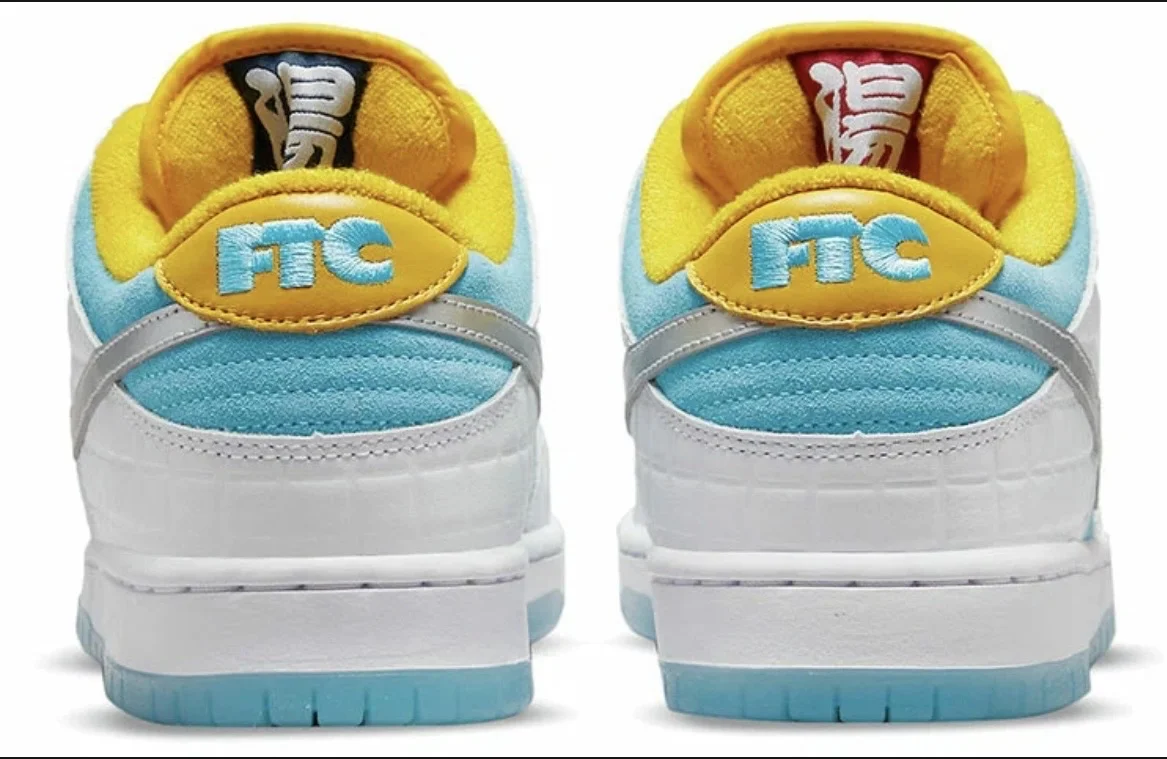 кроссовки FTC x Nike Dunk SB Pro QS Lagoon Pulse - миниатюра 3