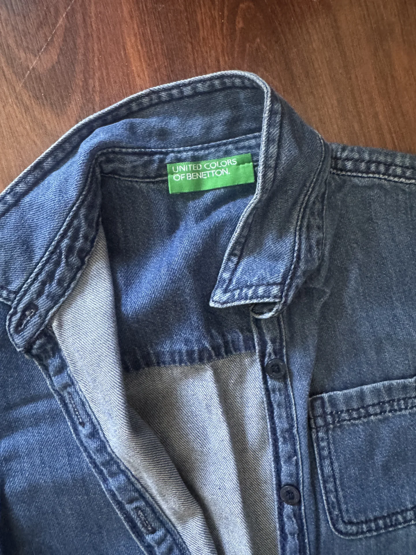 джинсовый комбинезон United Colors of Benetton - миниатюра 2