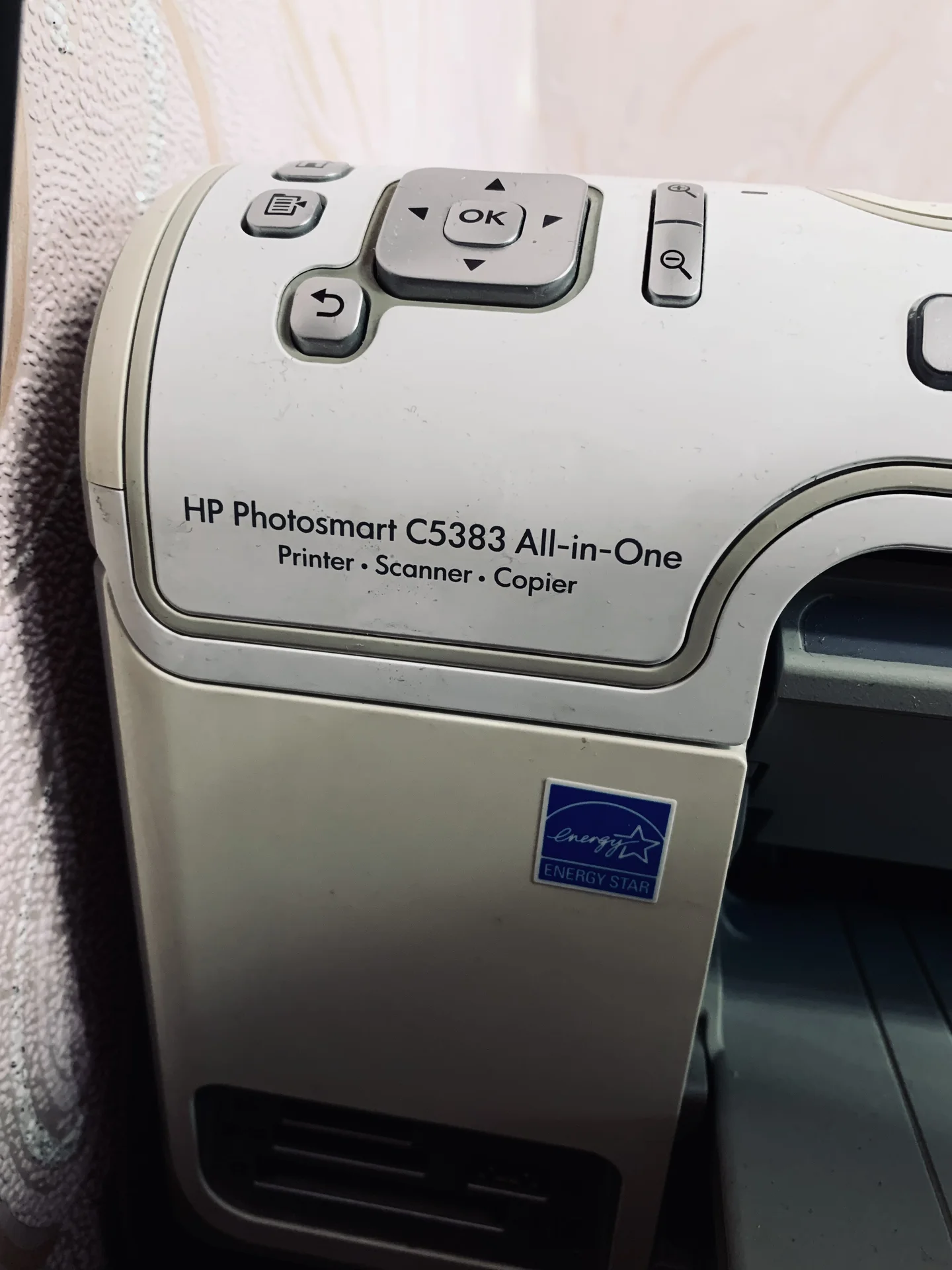 Цветной принтер HP Photosmart C5383 All-in-One - миниатюра 6
