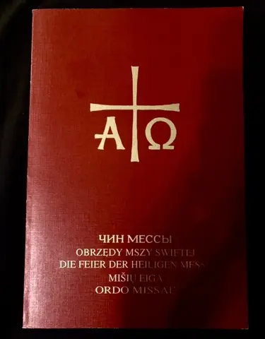 Чин Мессы (большая книга; билингва)