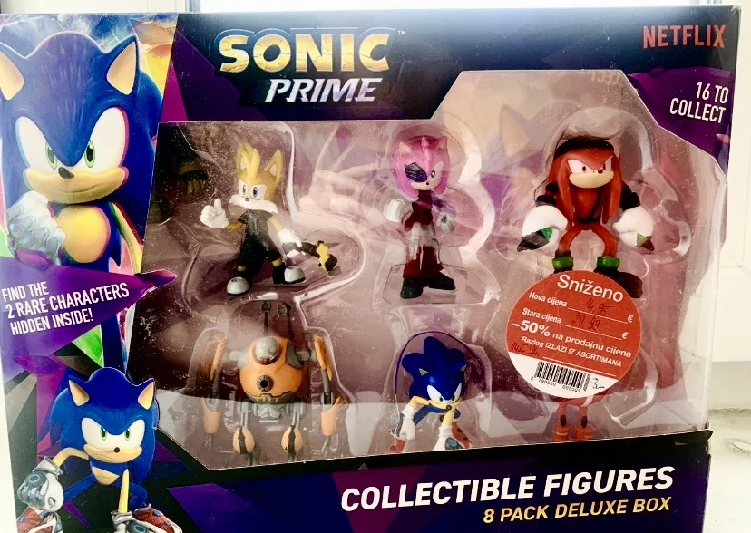 Оригинальные фигурки Sonic Prime - изображение 1
