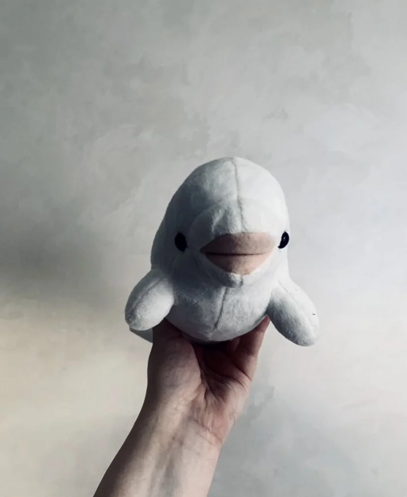 Мягкая игрушка Белый дельфин - миниатюра 4