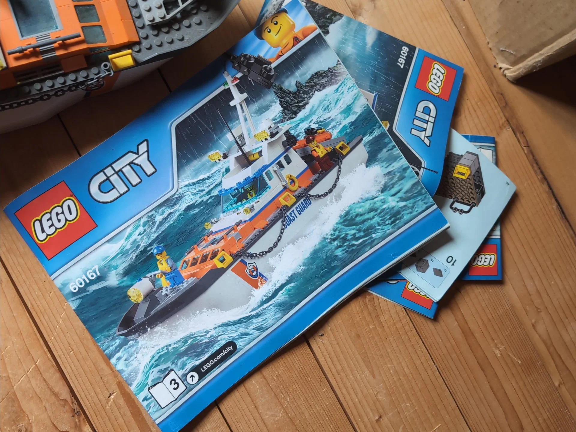 Набор лего Lego City "Береговая охрана" - миниатюра 2