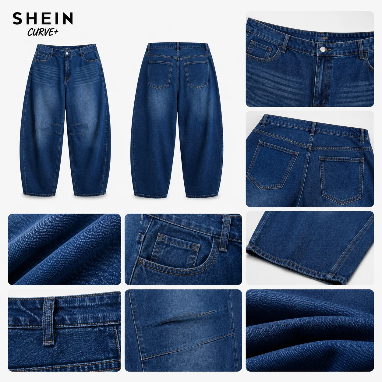 Джинсы Shein curve+ - изображение 1