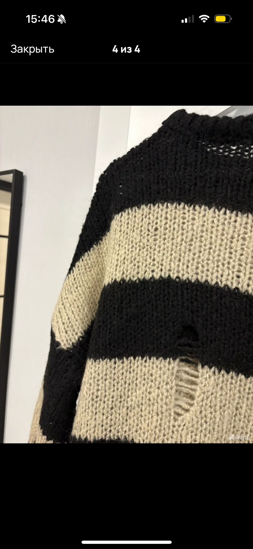 Свитер zara knit - миниатюра 4