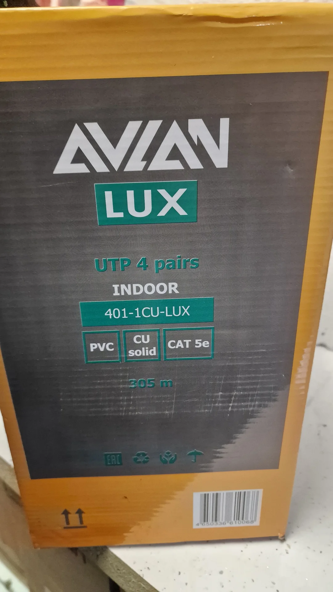 витая пара 4pr Avlan 305m медь - миниатюра 3