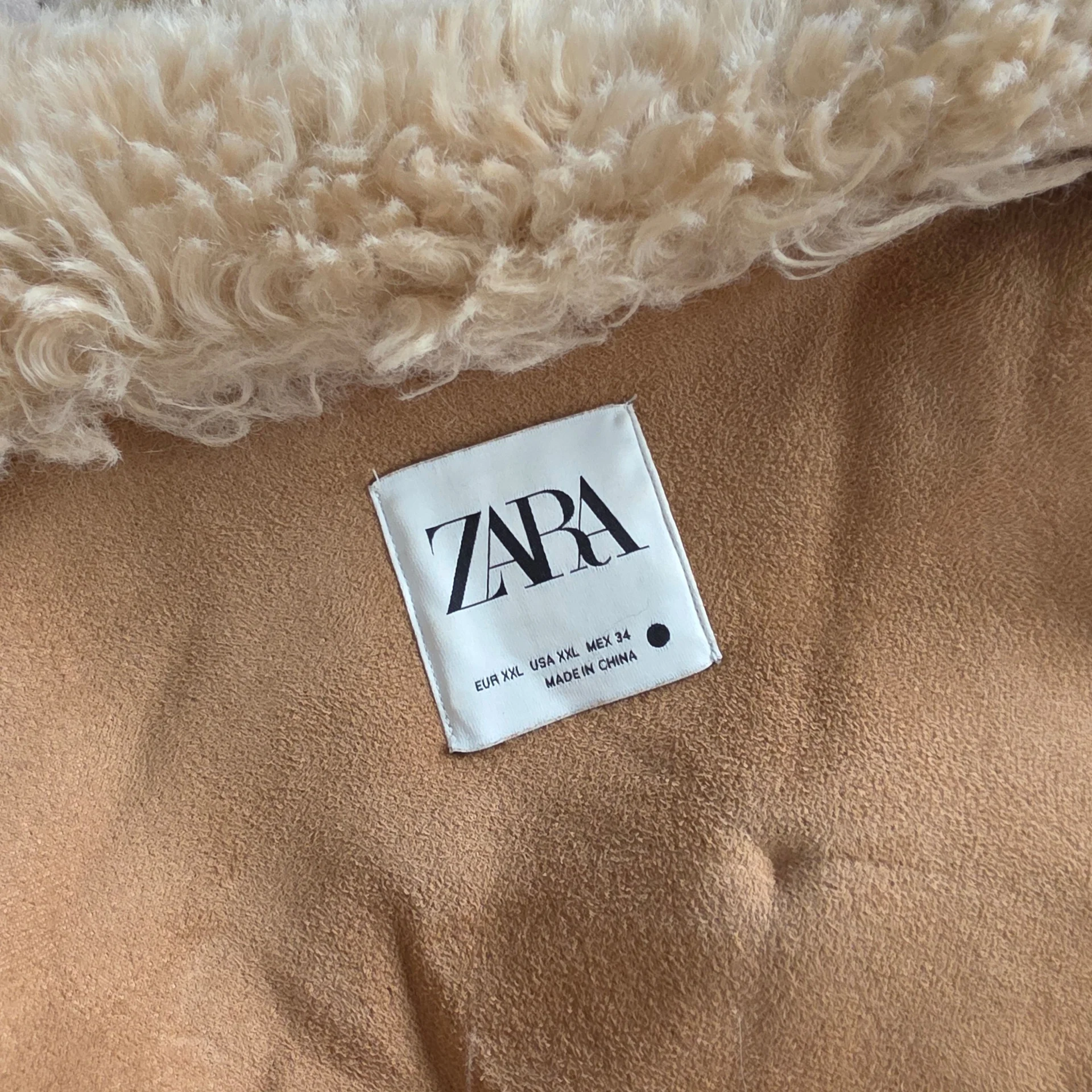 шуба овечка Zara - миниатюра 2